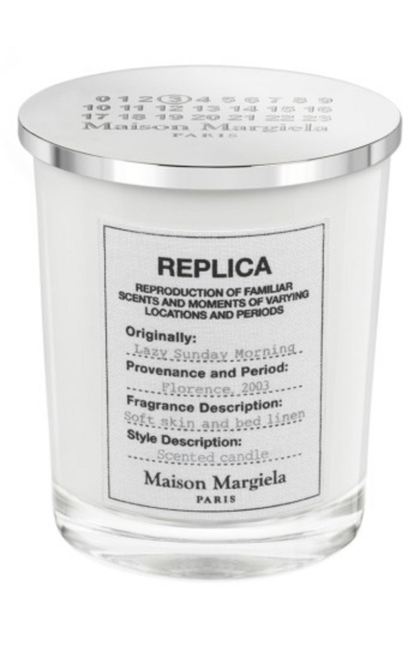 Maison Margiela, Lazy Sunday Morning, Floral, Scented Candle, 165 g