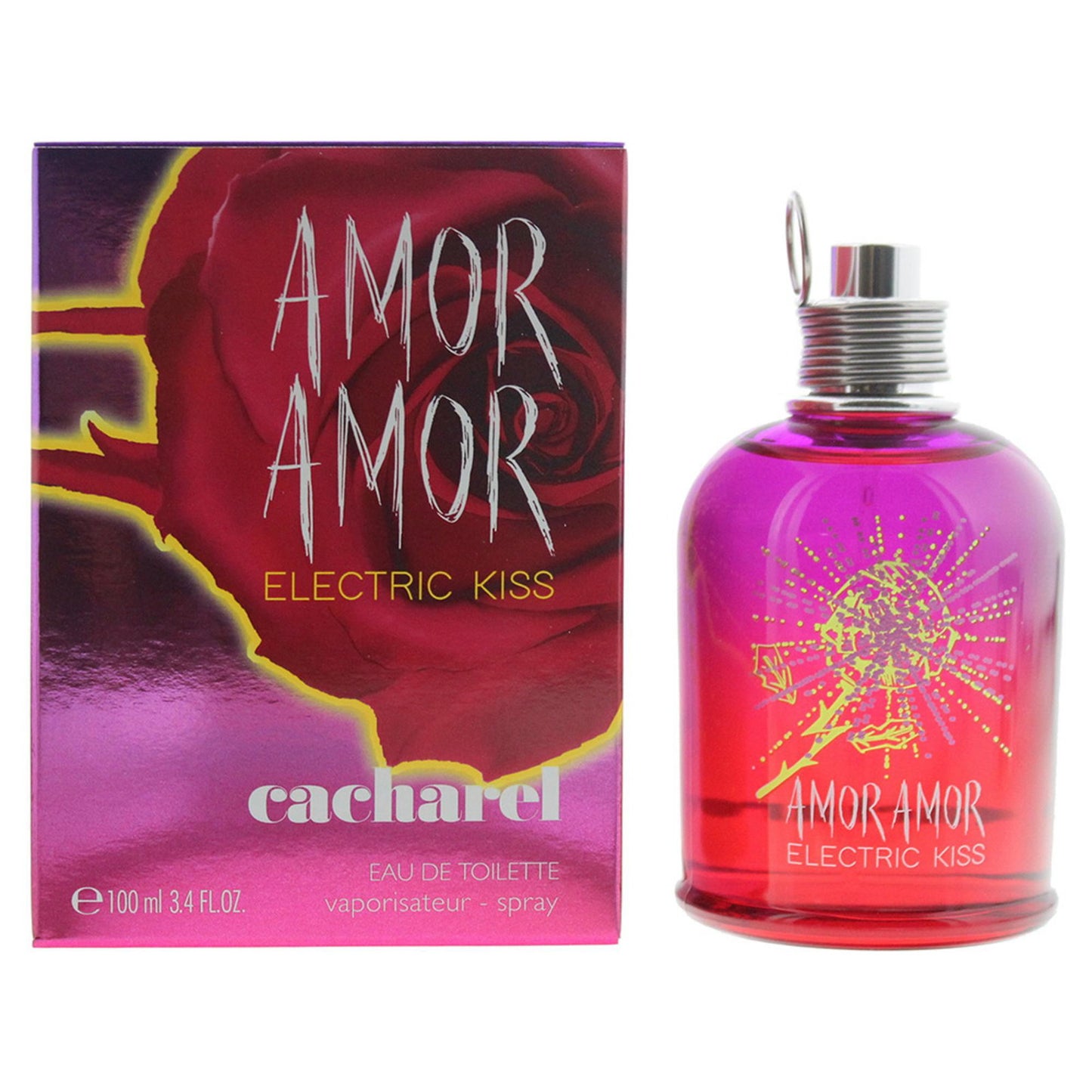 Cacharel, Amor Amor Electric Kiss, Eau De Toilette, For Women, 100 ml