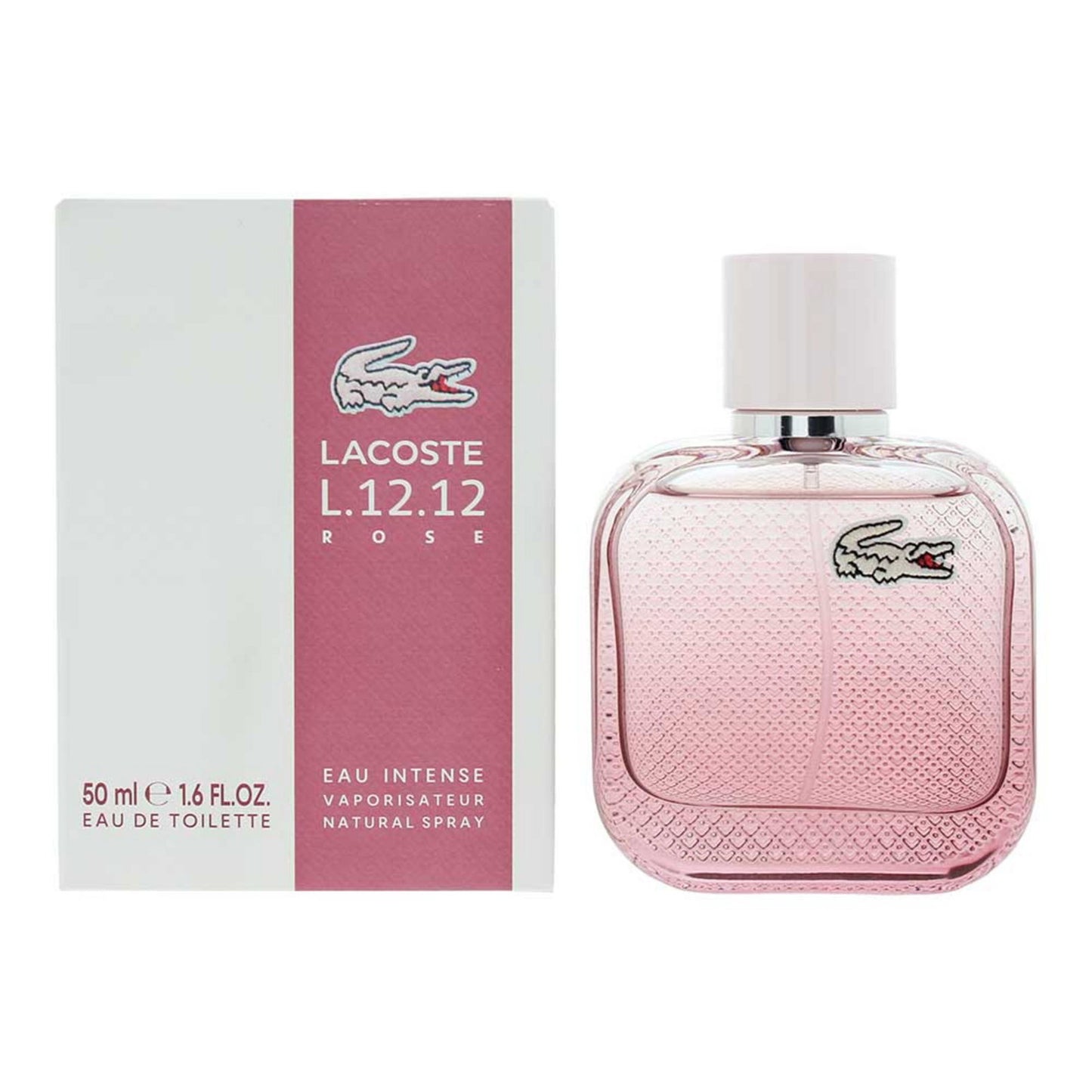 Lacoste, L.12.12 Rose Intense, Eau De Toilette, For Women, 50 ml