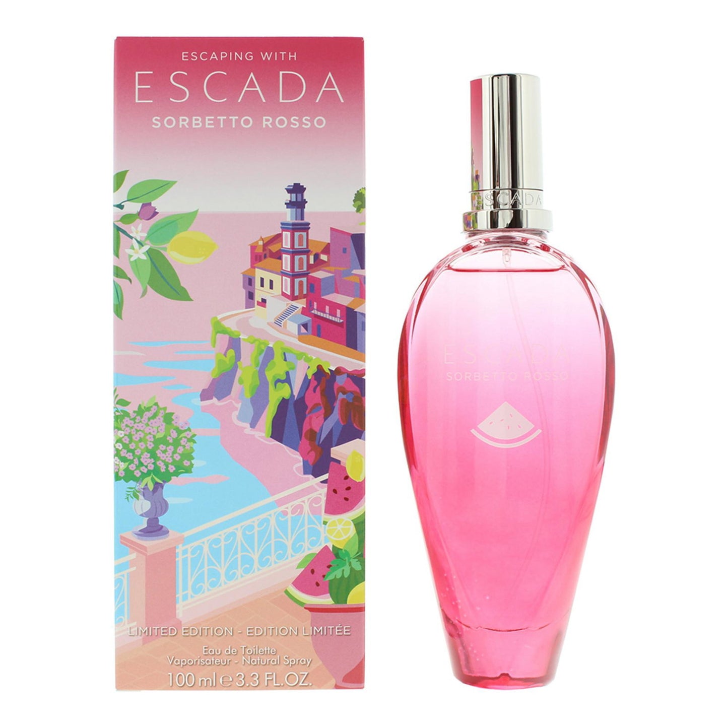 Escada, Sorbetto Rosso Limited Edition, Eau De Toilette, For Women, 100 ml