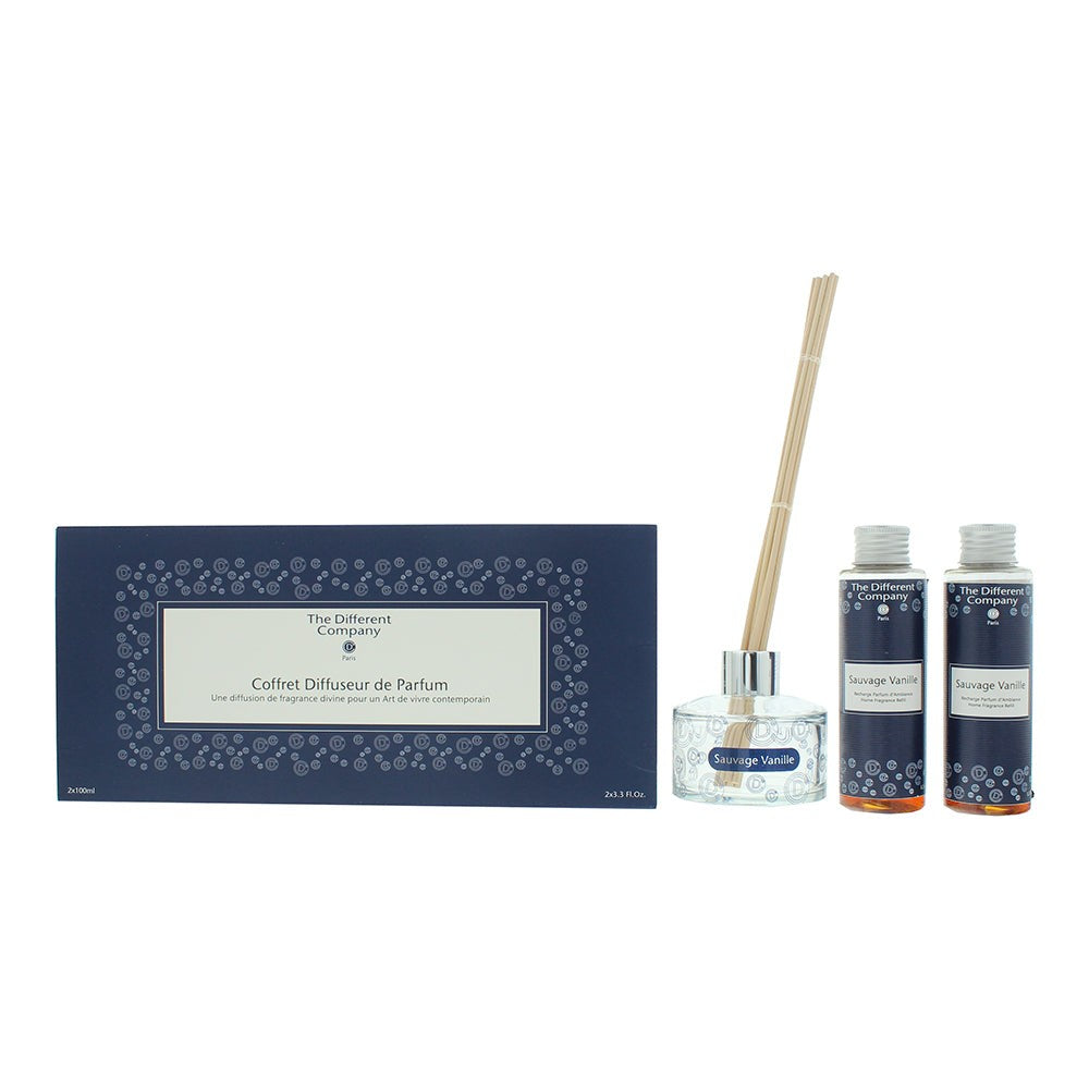 Set Duo, The Different Company, Sauvage Vanille, Vanilla, Room Air Freshener, 2 pcs, 100 ml