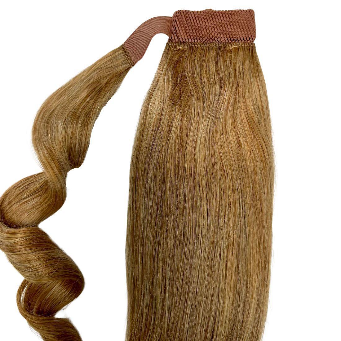Honey Blonde 100% Human Hair Ponytail Extension Luxegan