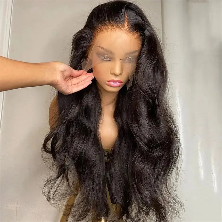 40 Inch Body Wave 13x6 Hd Lace Frontal Wig Human Hair 360 Brazilian Pre Plucked Lace For Women 13x4 Lace Front Wigs 250 Density Luxegan