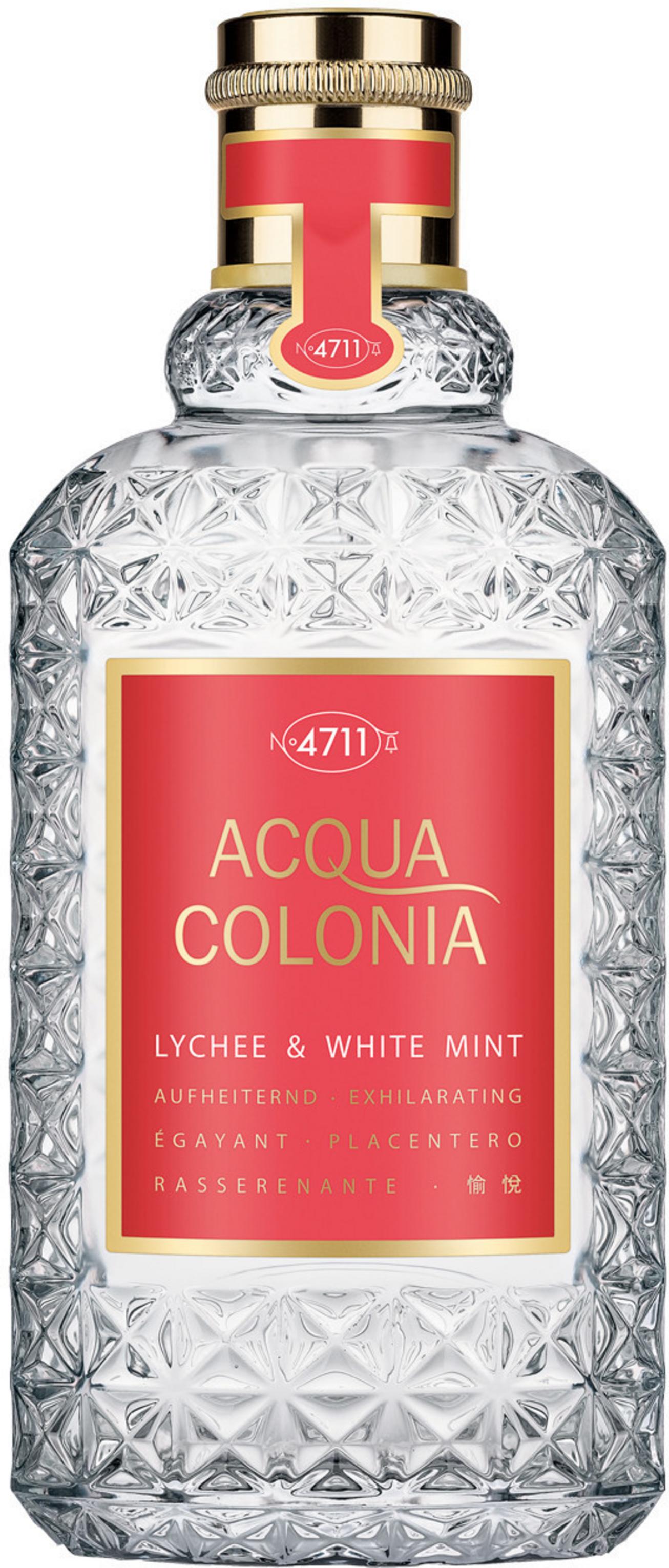 4711, Acqua Colonia Lychee & White Mint, Eau De Cologne, Unisex, 170 ml