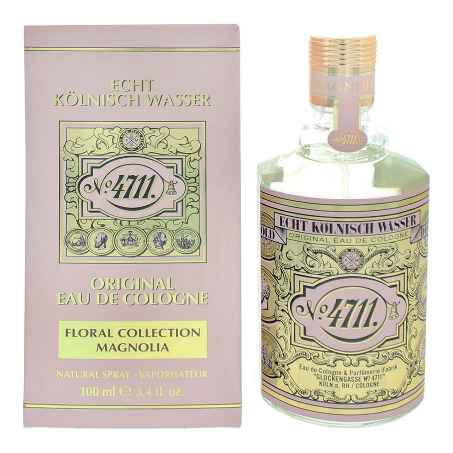 4711, Floral Collection Magnolia, Eau De Cologne, Unisex, 100 ml