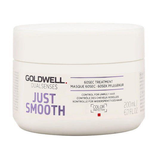 Goldwell, Just Smooth, Hair Treatment Cream Mask, 60 Sec Treatment, Weekly, 200 ml
