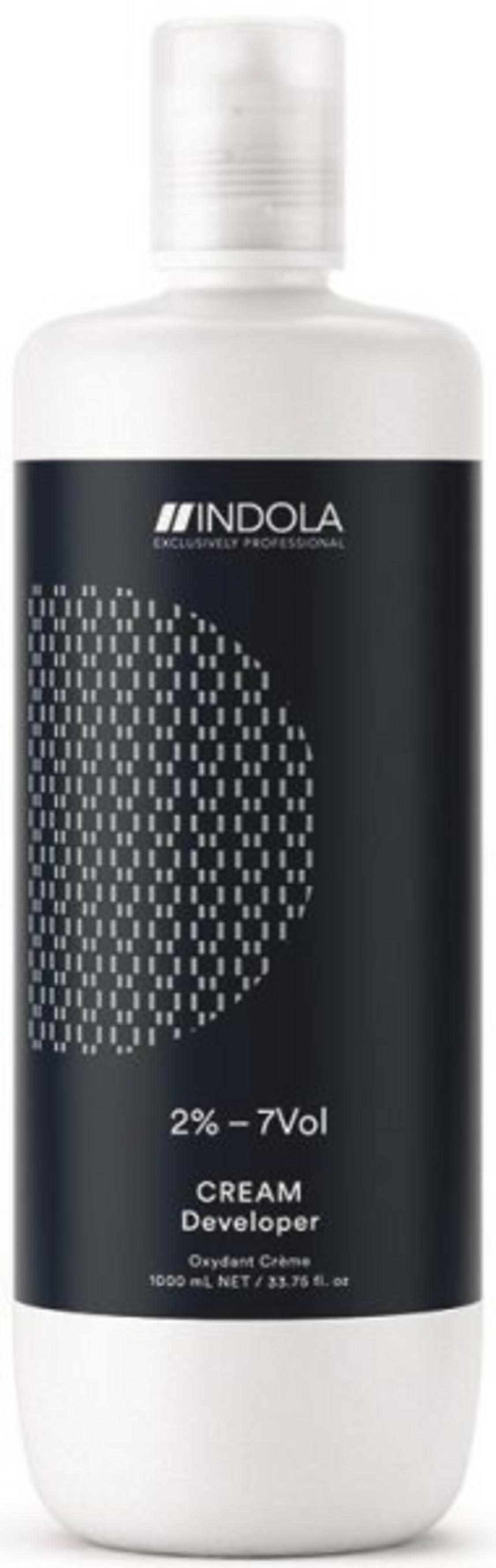 Indola, Cream Developer, Hair Oxidant Cream, 2%, 7, 1000 ml
