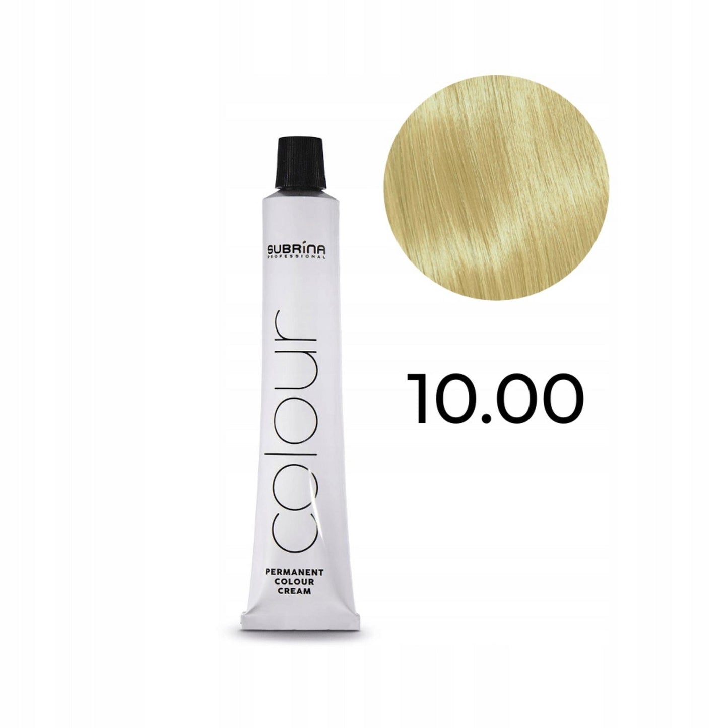 Subrina Professional, Permanent Colour, Permanent Hair Dye, 10.00 Natural, 100 ml