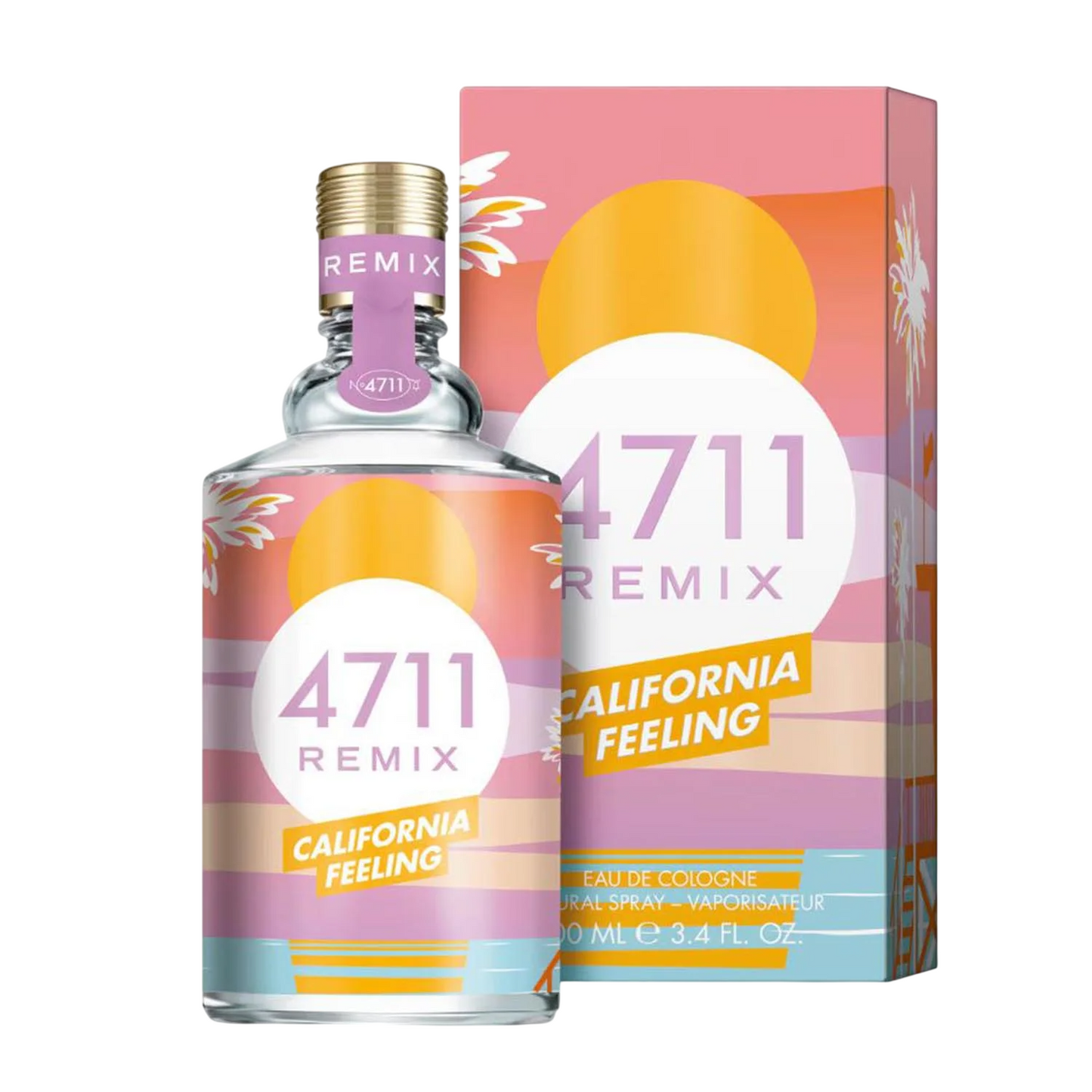4711, Remix California Feeling, Eau De Cologne, Unisex, 100 ml