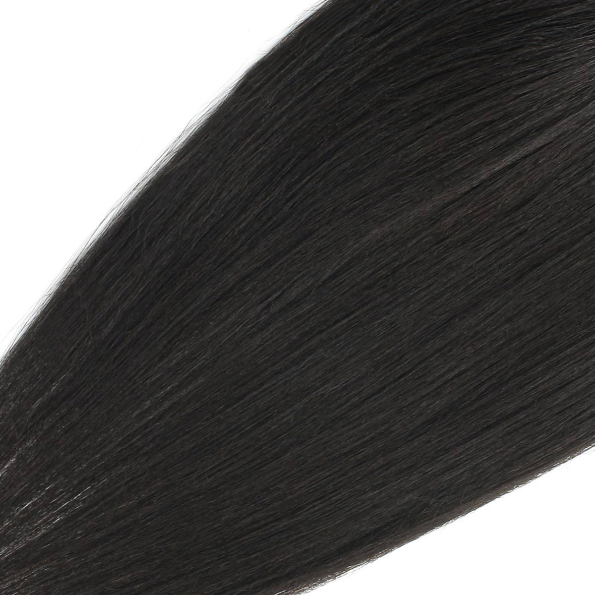 Yaki Straight 4x4 Transparent Lace Human Hair Closure Luxegan