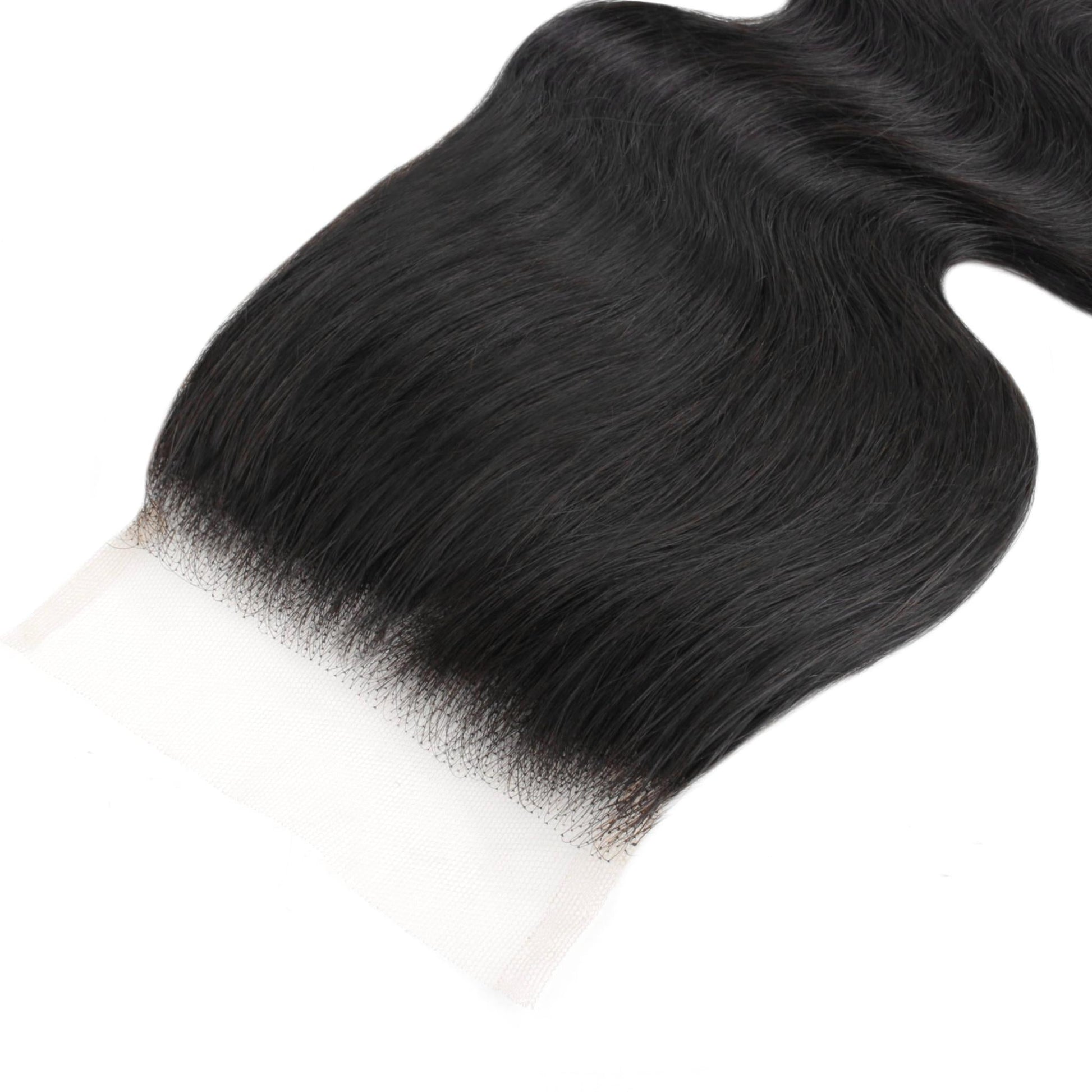 Brazilian Body Wave 4x4 Transparent Lace Human Hair Closure Luxegan
