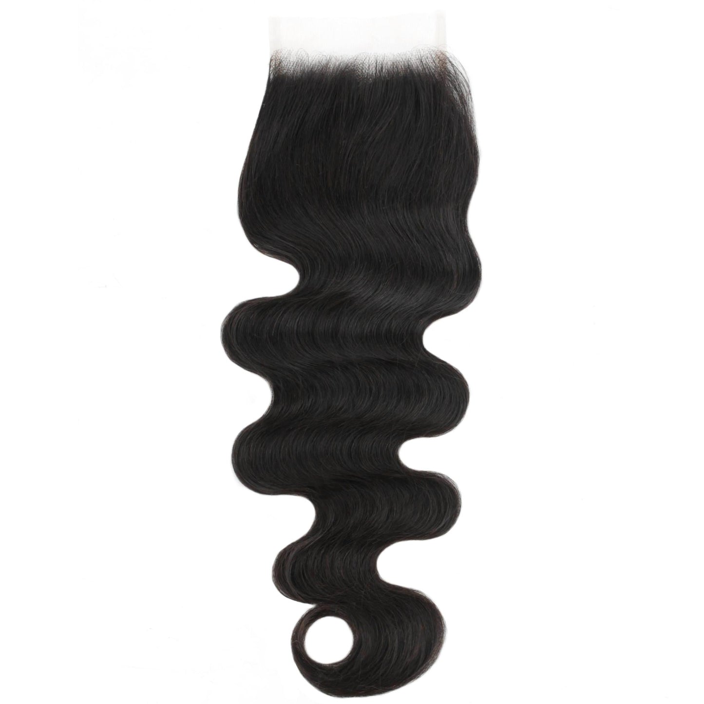 Brazilian Body Wave 4x4 Transparent Lace Human Hair Closure Luxegan