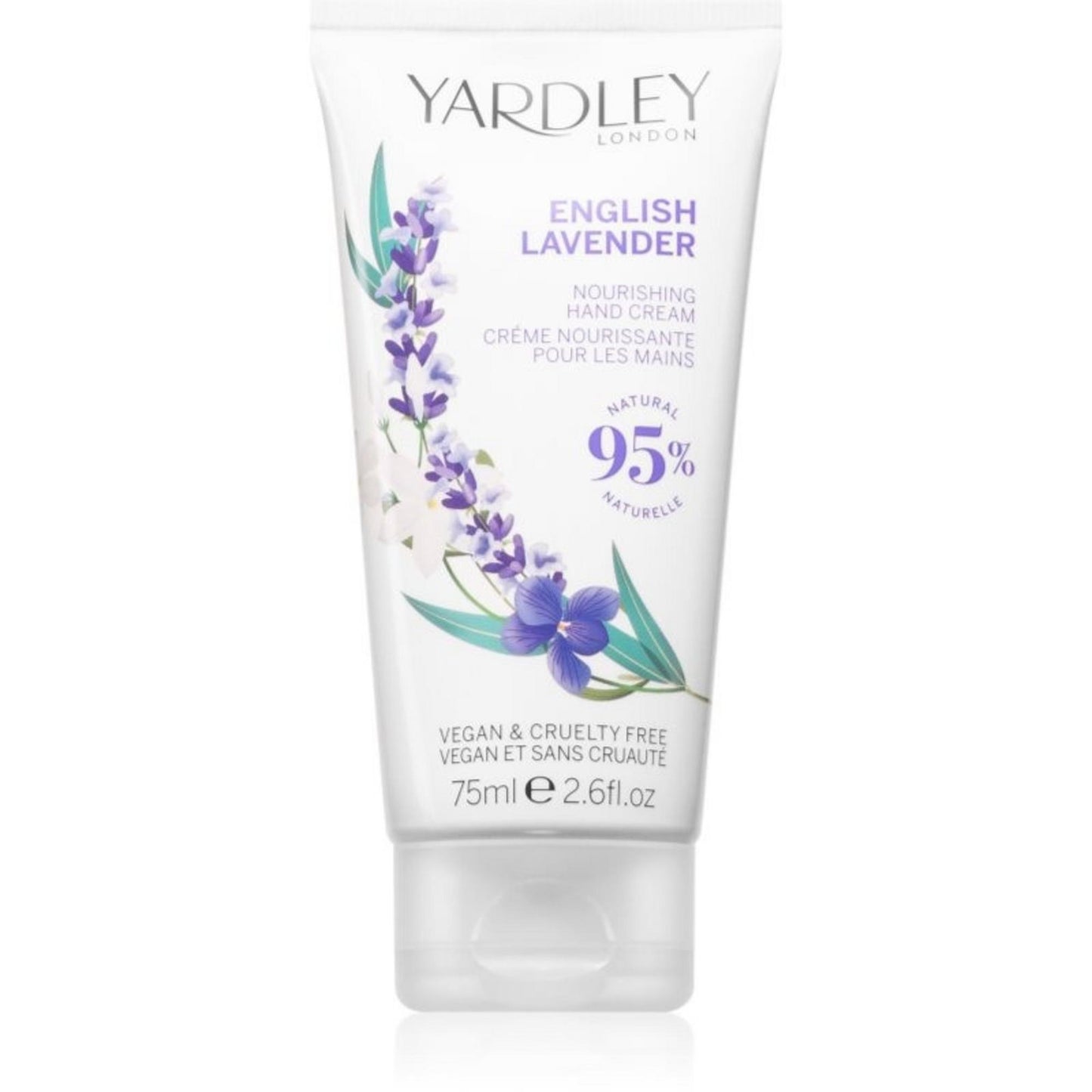 Yardley, English Lavender, Moisturizing, Hand Cream, Lavender, 75 ml