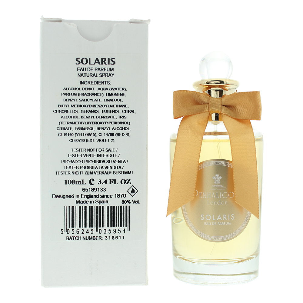 Penhaligon's, Solaris, Eau De Parfum, Unisex, 100 ml *Tester
