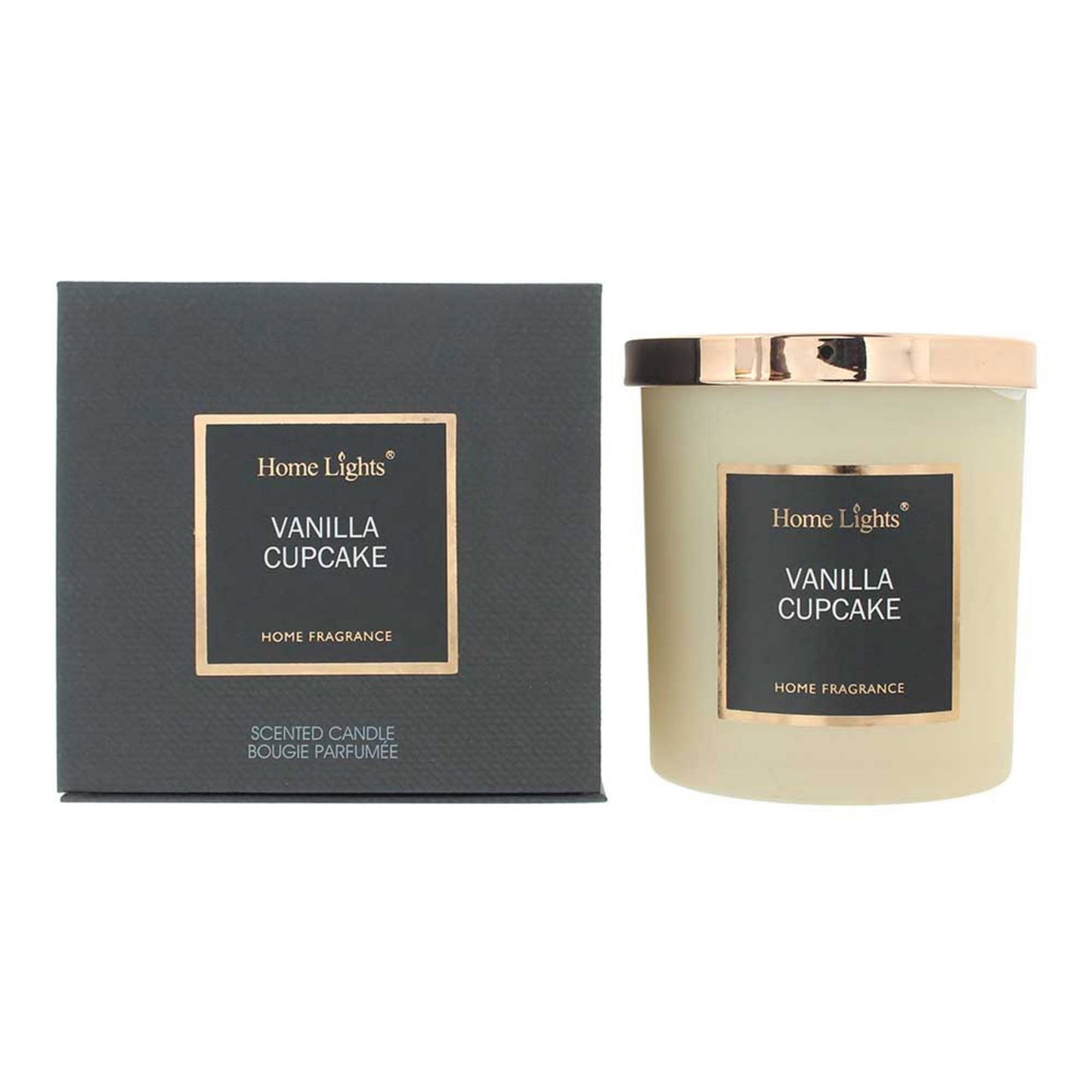 Home Lights, Vanilla Cupcake, Scented Candle, 215 g