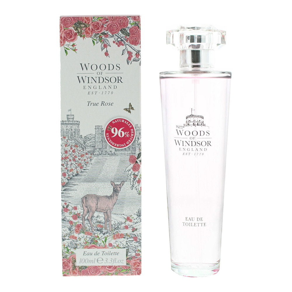 Woods Of Windsor, True Rose, Eau De Toilette, For Women, 100 ml