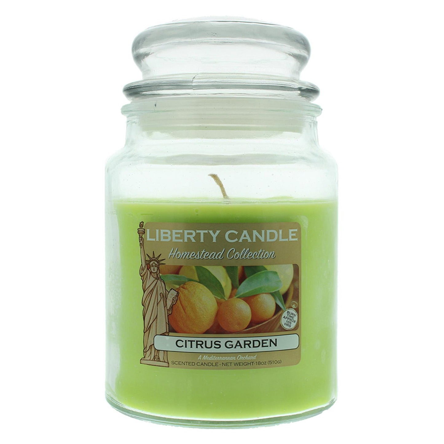 Liberty Candle, Homestead Collection Citrus Garden, Citrus Garden, Scented Candle, 510 g