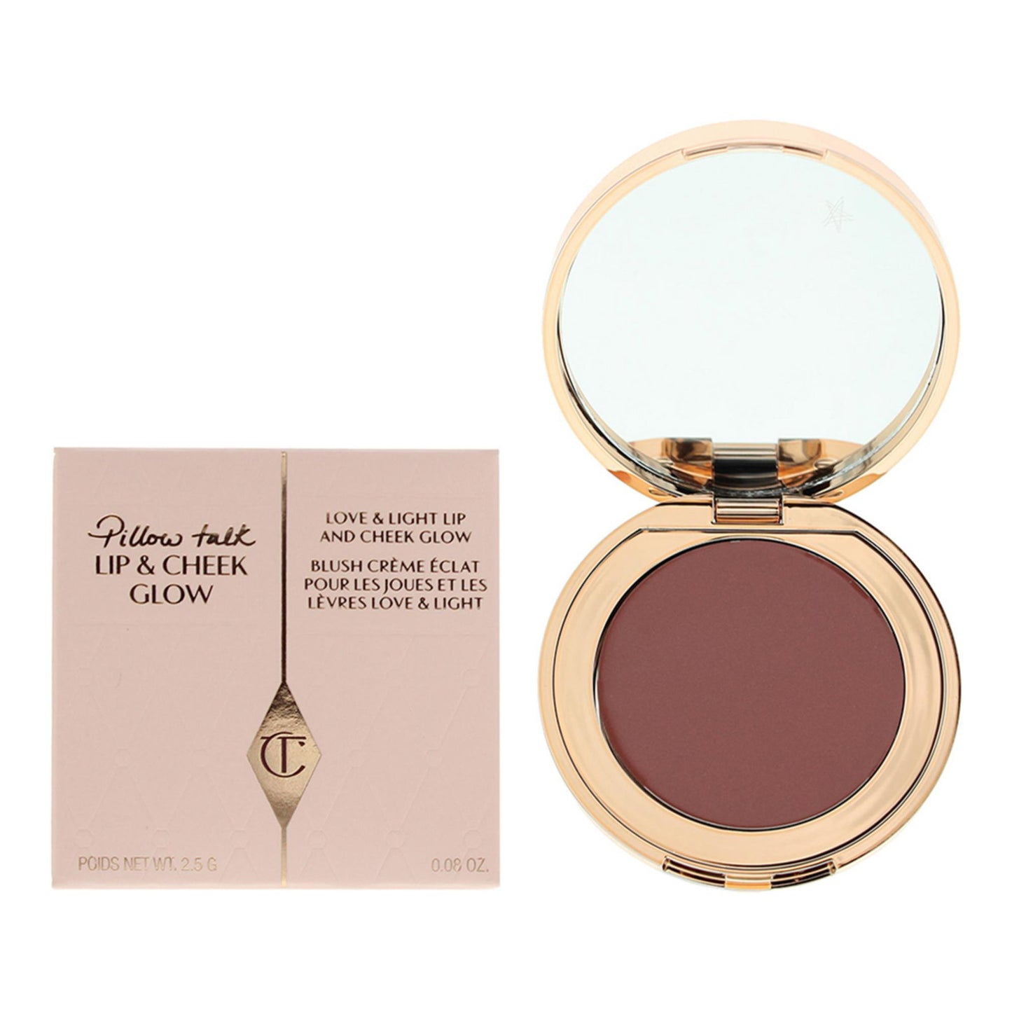 Charlotte Tilbury, Lip & Cheek Glow, Cream Blush, Colour Of Dreams, 2.5 g