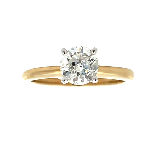 Diamante de 1,00 ct Oro Amarillo de 10 kt