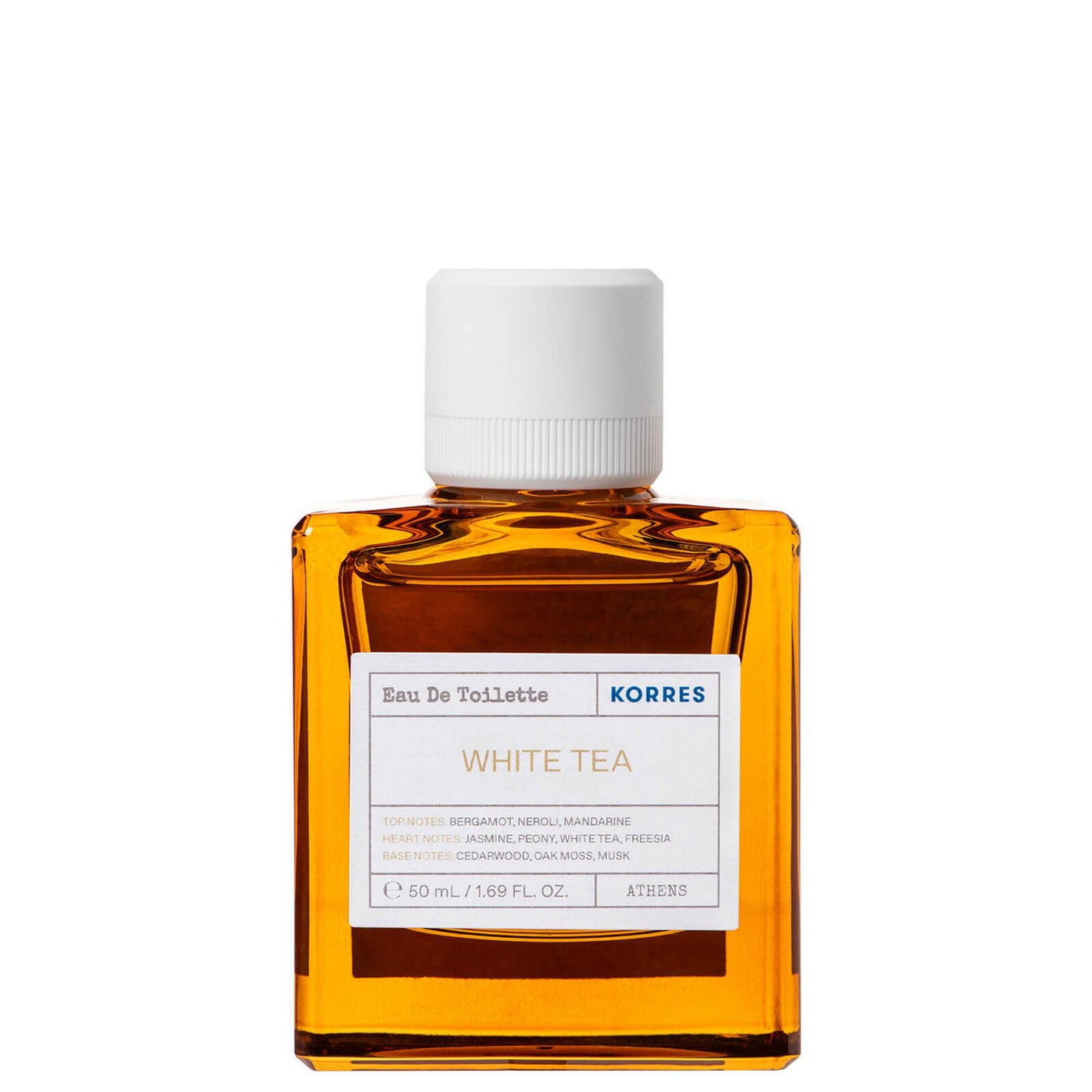 Korres, White Tea, Eau De Toilette, Unisex, 50 ml