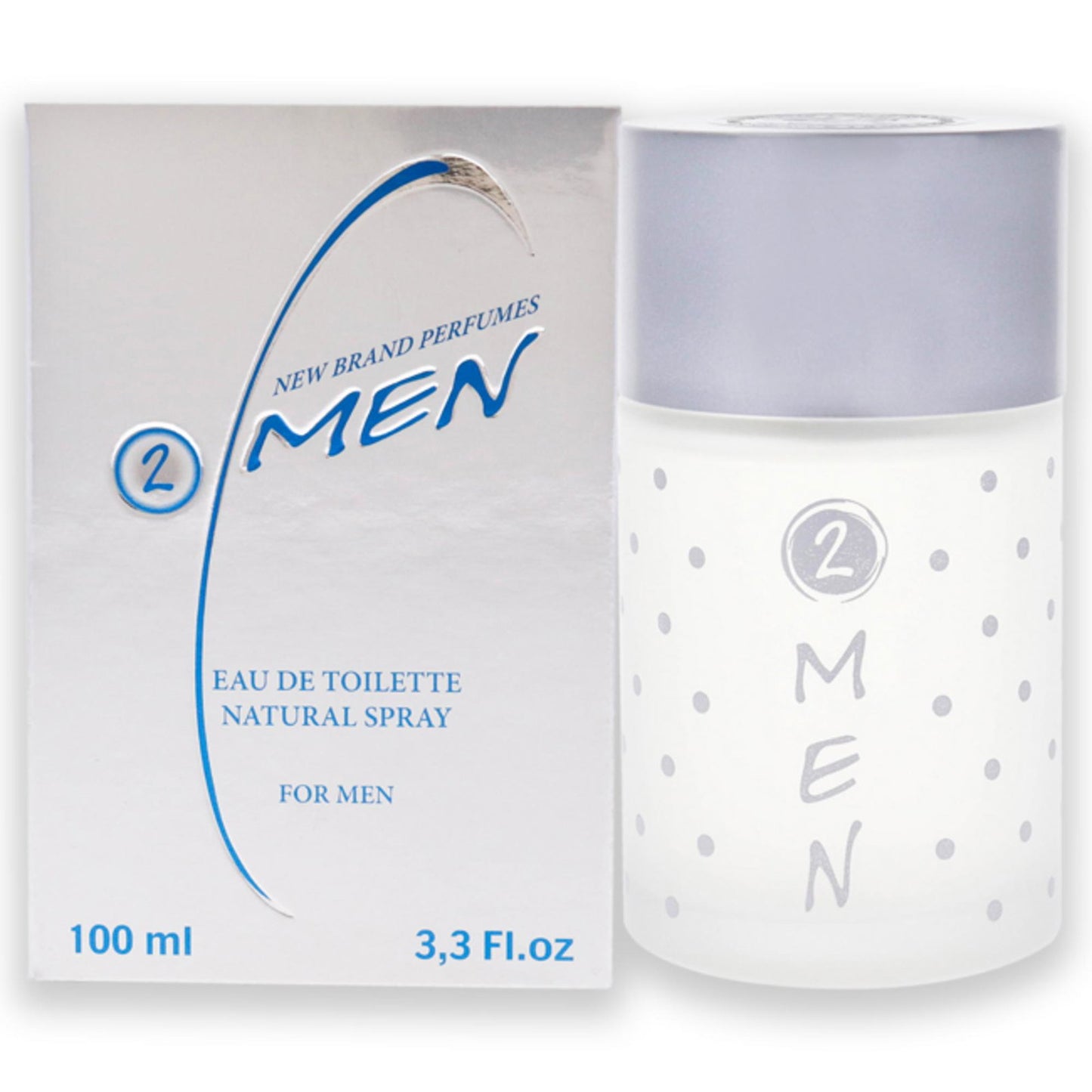 New Brand, 2 Men, Eau De Toilette, For Men, 100 ml