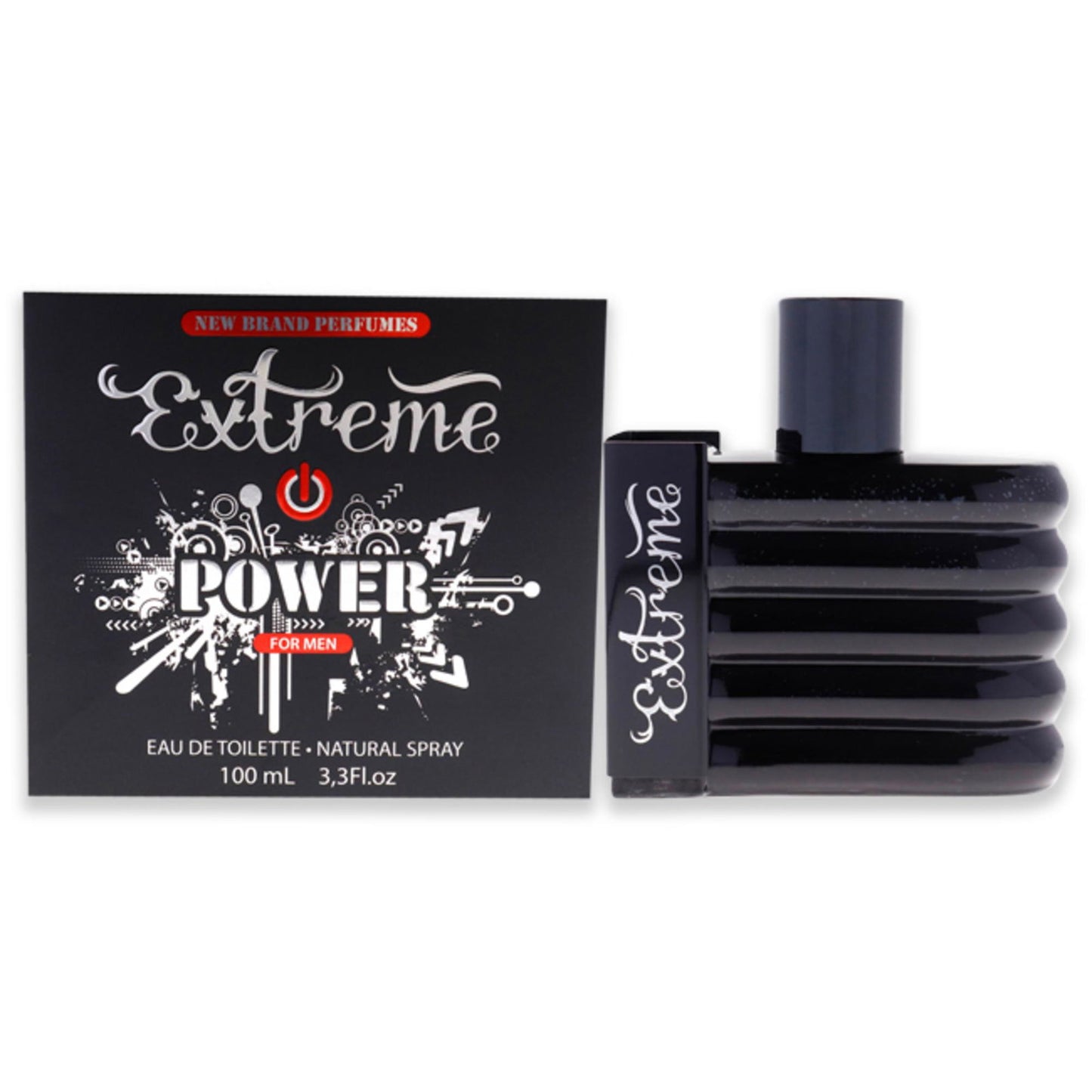 New Brand, Extreme Power, Eau De Toilette, For Men, 100 ml