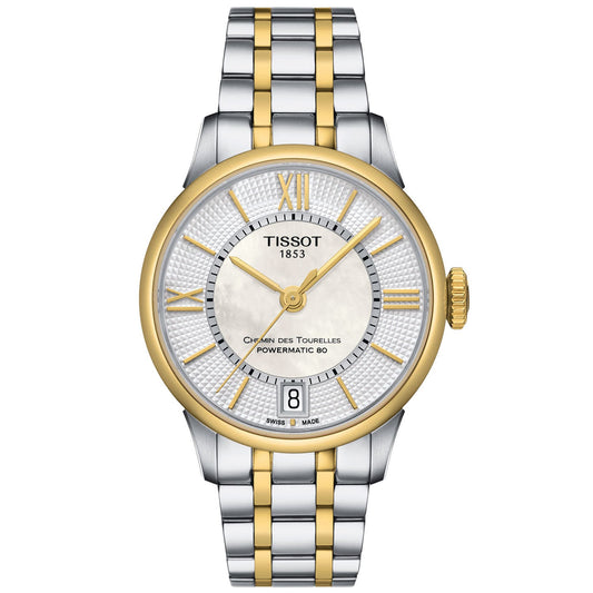 Tissot Reloj Chemin Des Tourelles Powermatic 80 Lady para mujer