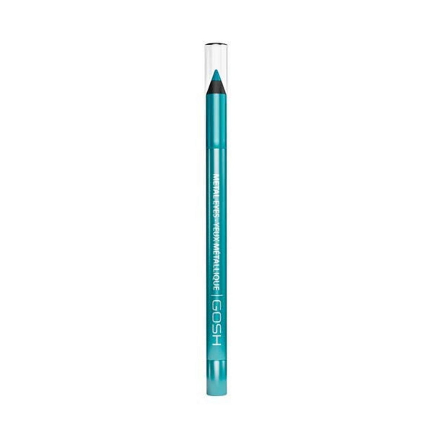 Gosh, Metal Eyes, Gel Pencil Eyeliner, 005, Turquoise, 1.2 g