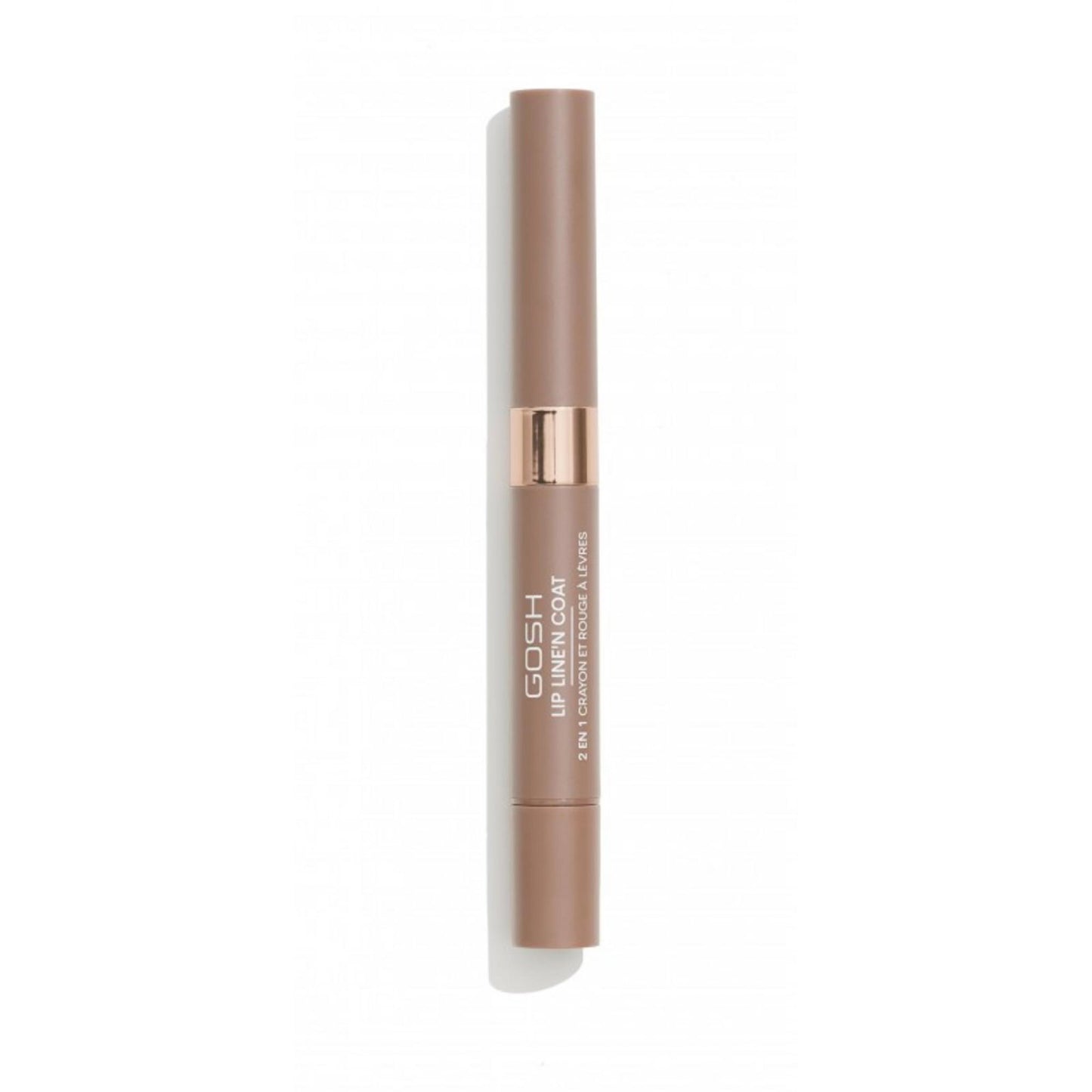 Gosh, Line'n Coat, Lip Liner & Lip Coat 2-In-1, 003, Soft Nougat, 2 ml