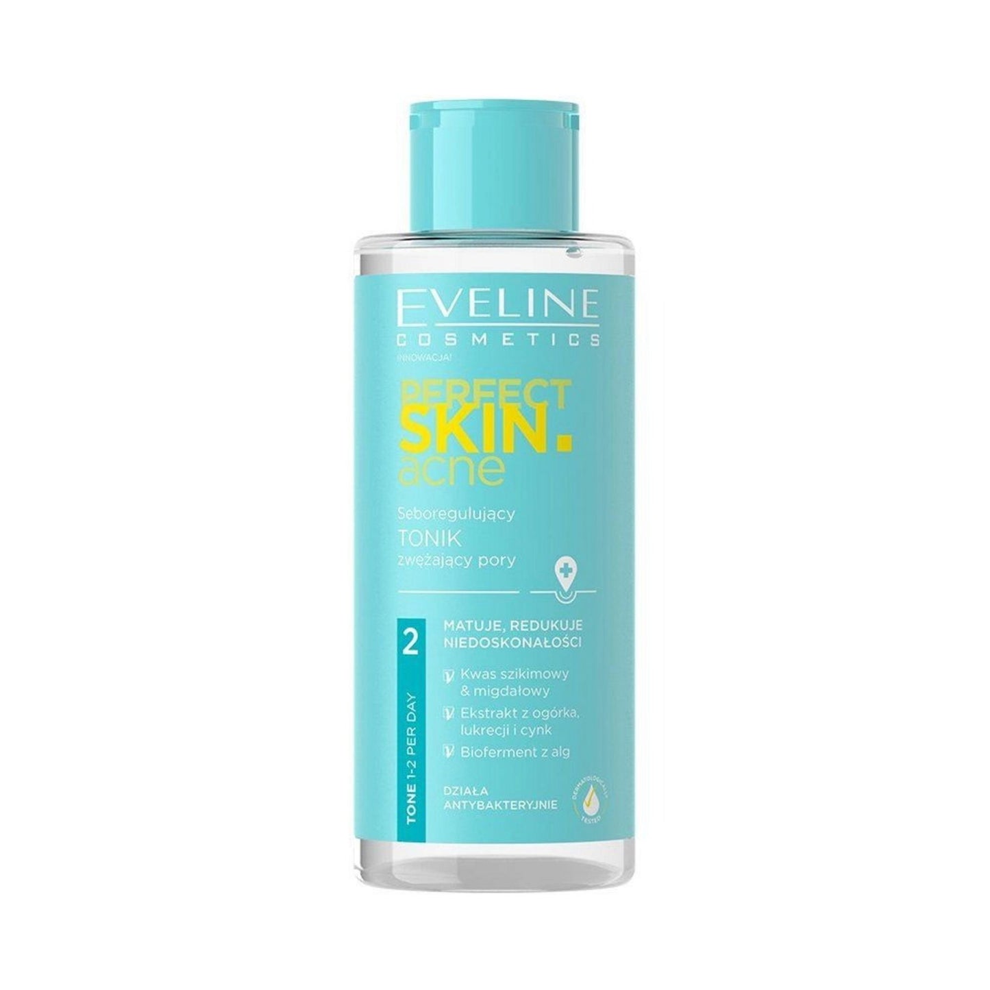 Eveline Cosmetics, Perfect Skin.Acne, Sebum-Regulating, Tonic Lotion, For Face, 200 ml