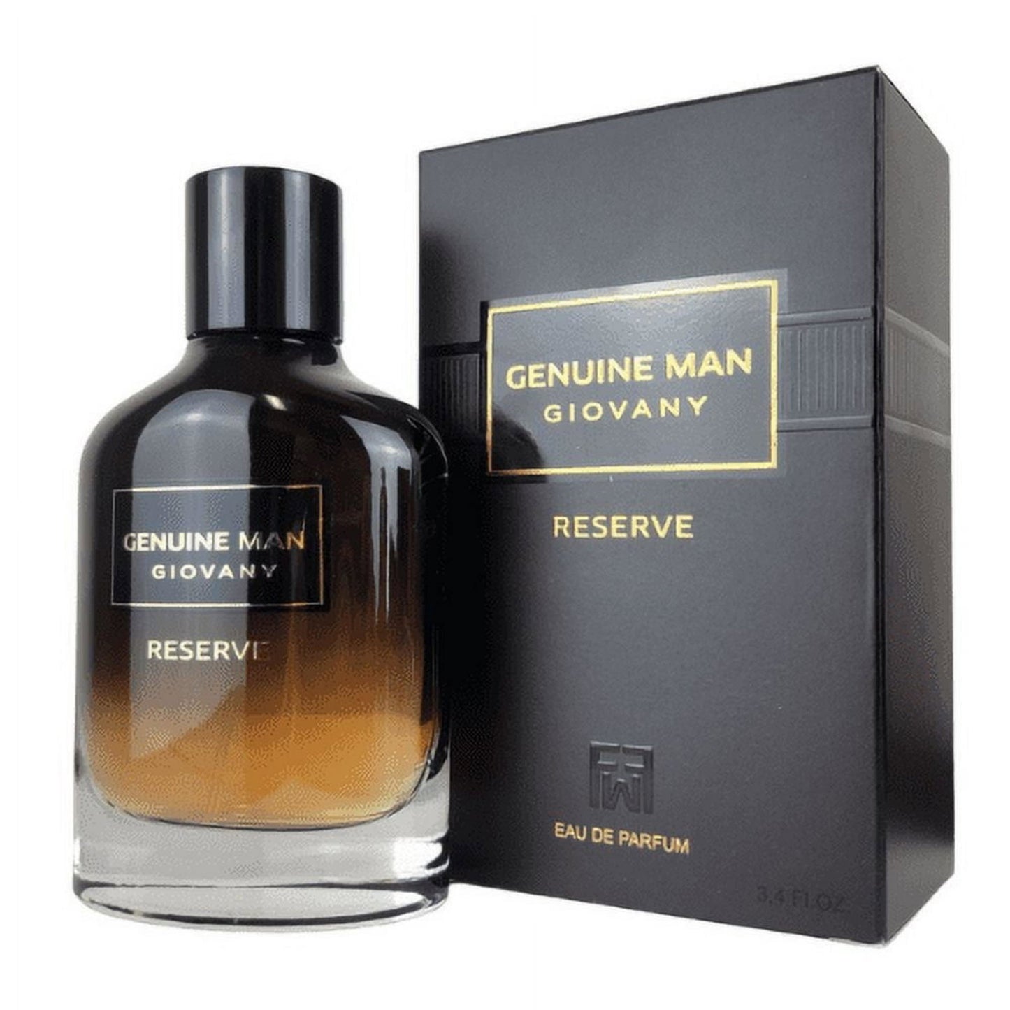 Fragrance World, Genuine Man Giovany Reserve, Eau De Parfum, For Men, 100 ml