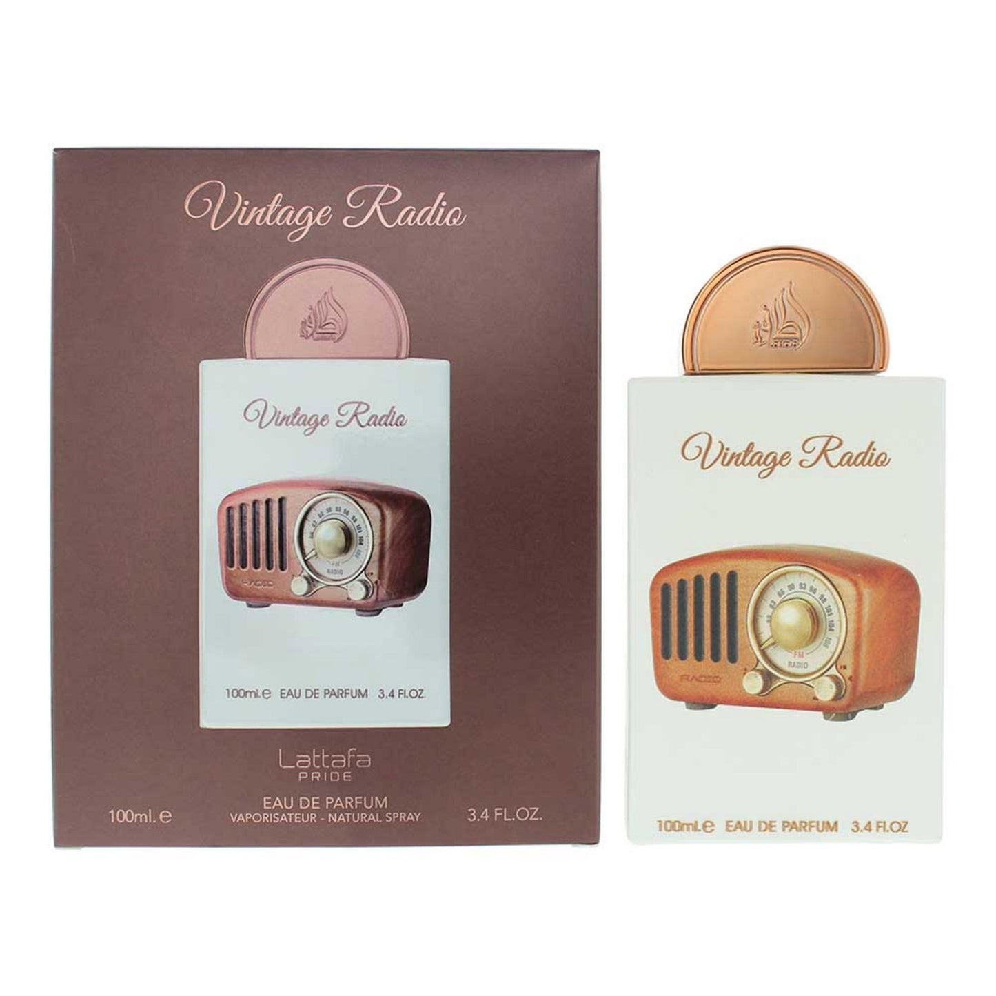 Lattafa, Vintage Radio, Eau De Parfum, Unisex, 100 ml