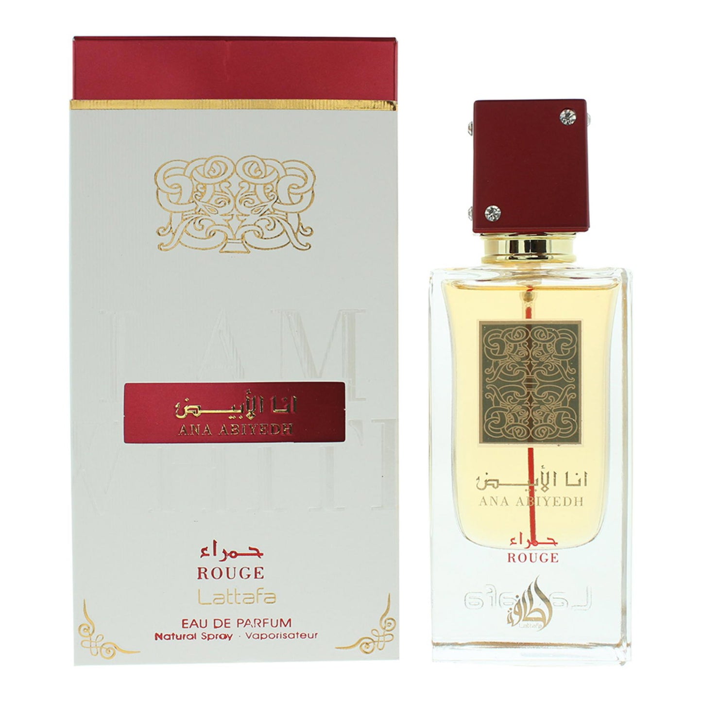 Lattafa, Ana Abiyedh Rouge, Eau De Parfum, Unisex, 60 ml