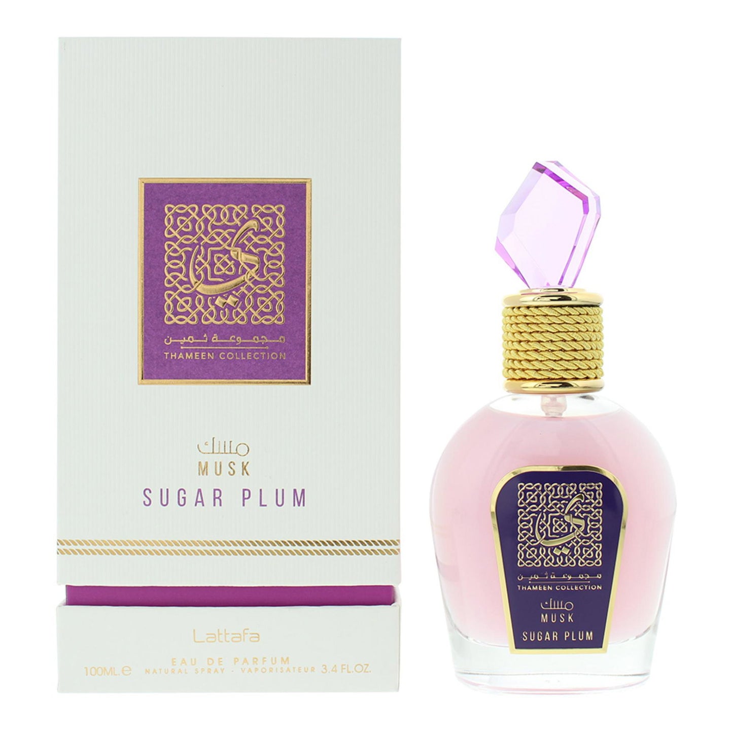 Lattafa, Sugar Plum Musk, Eau De Parfum, For Women, 100 ml
