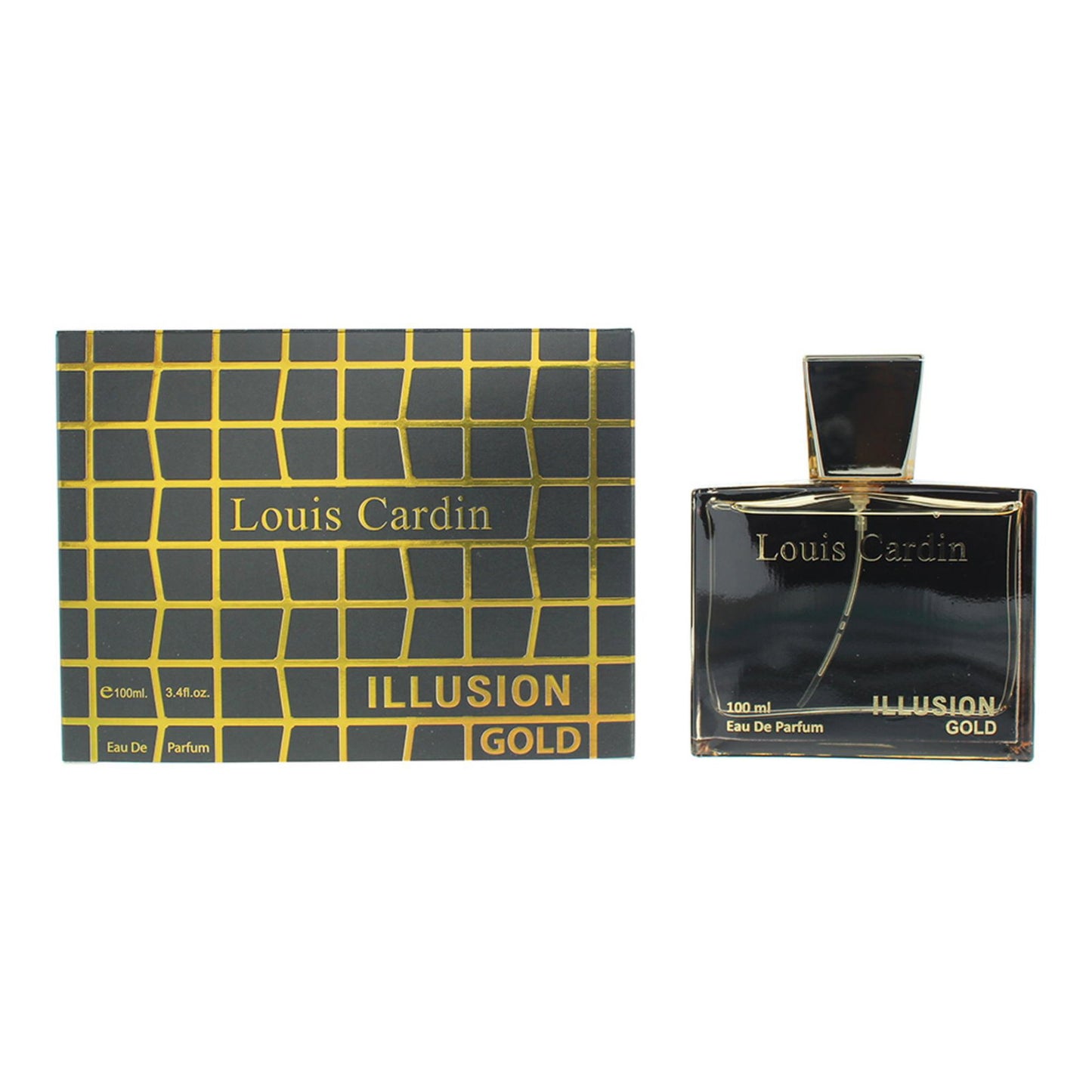 Louis Cardin, Illusion Gold, Eau De Parfum, Unisex, 100 ml