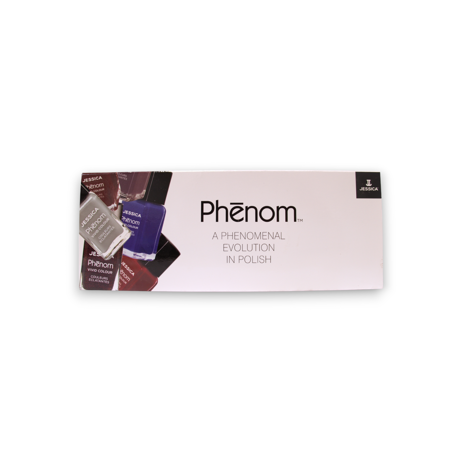 A Phenomenal Evolution In Polish Set Jessica: Phenom Vivid Colour, Top Coat, Nail Polish - view 2