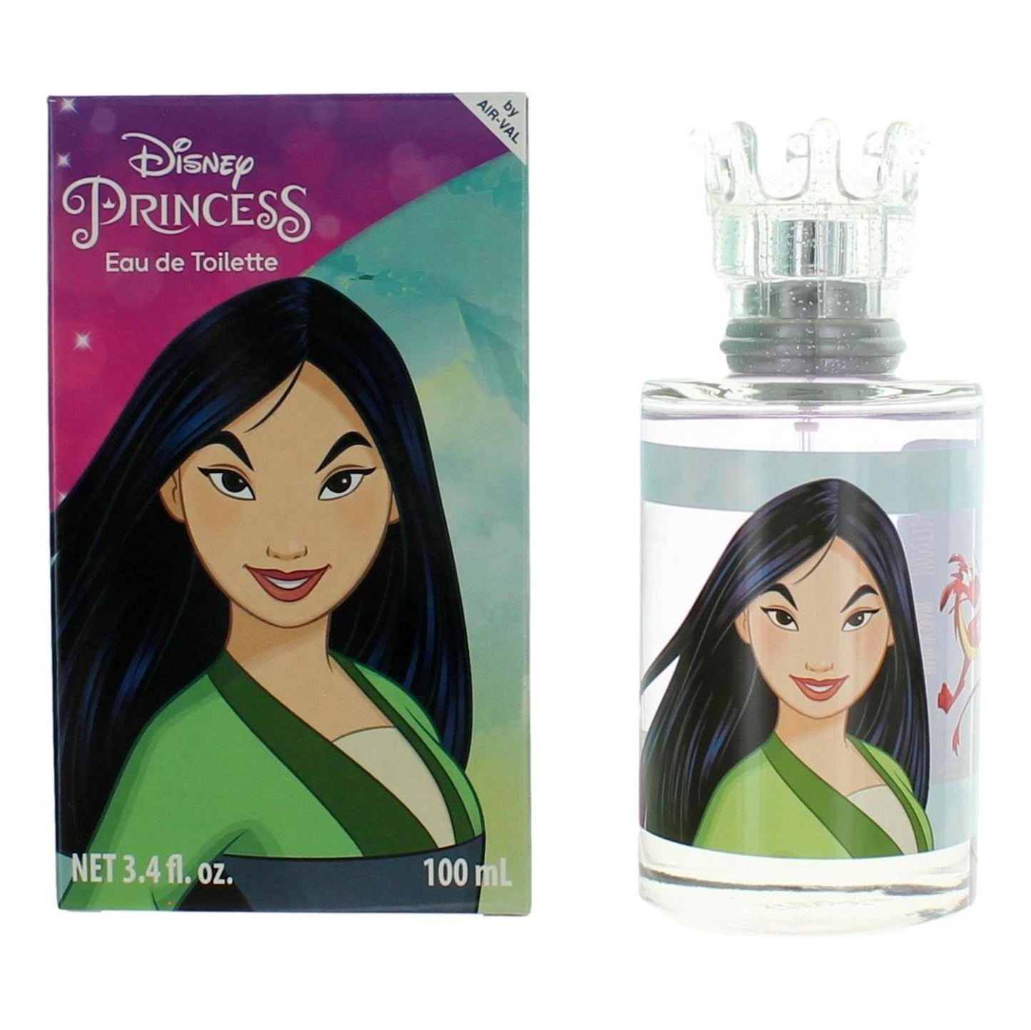 Disney, Princess Mulan, Eau De Toilette, For Children, 100 ml