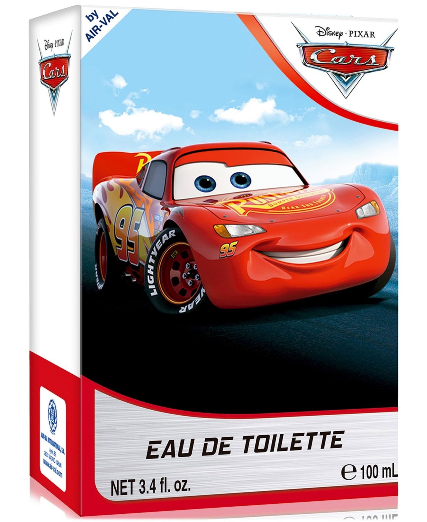 Disney, Cars, Eau De Toilette, For Boys, 100 ml