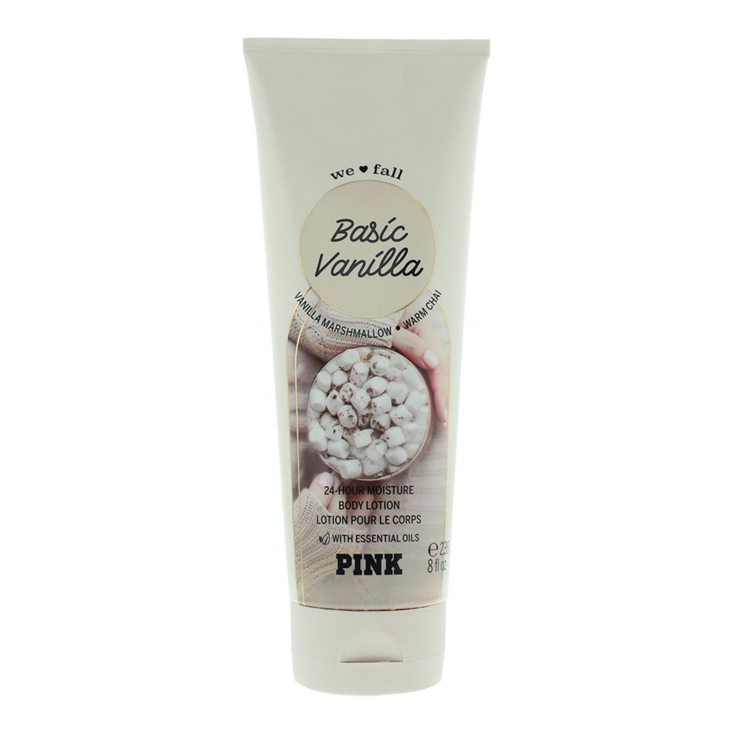 Victoria's Secret, Pink Basic Vanilla, Hydrating, Body Lotion, 236 ml