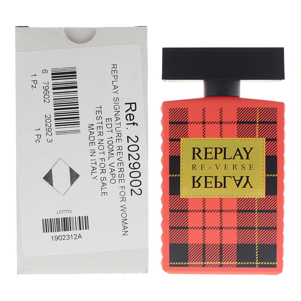 Replay, Signature Reverse, Eau De Toilette, For Women, 100 ml *Tester