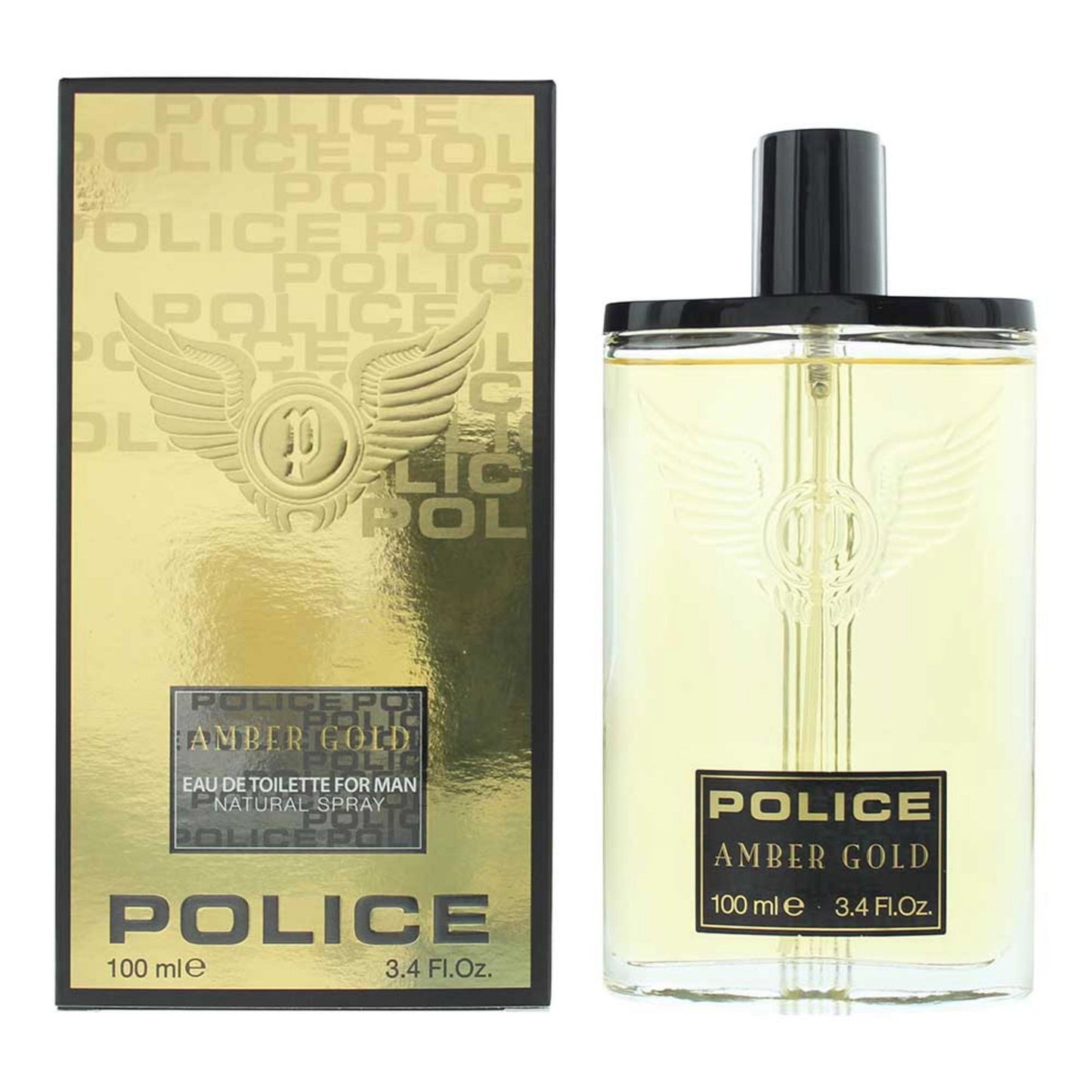 Police, Amber Gold, Eau De Toilette, For Men, 100 ml