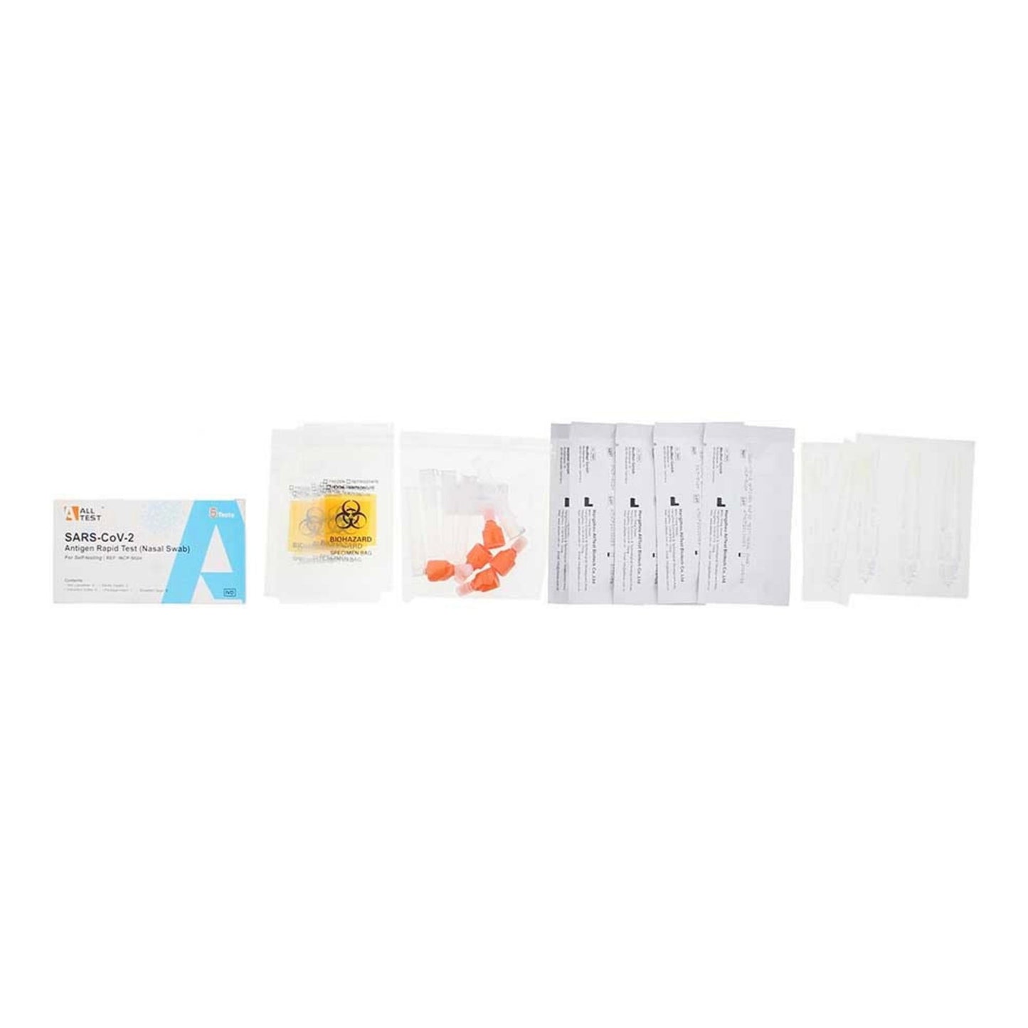 New Brand, All Test Sars-Cov-2 Antigen Rapid 5pcs Covid Test, Massagers, 10054935, Unisex, 5 pcs