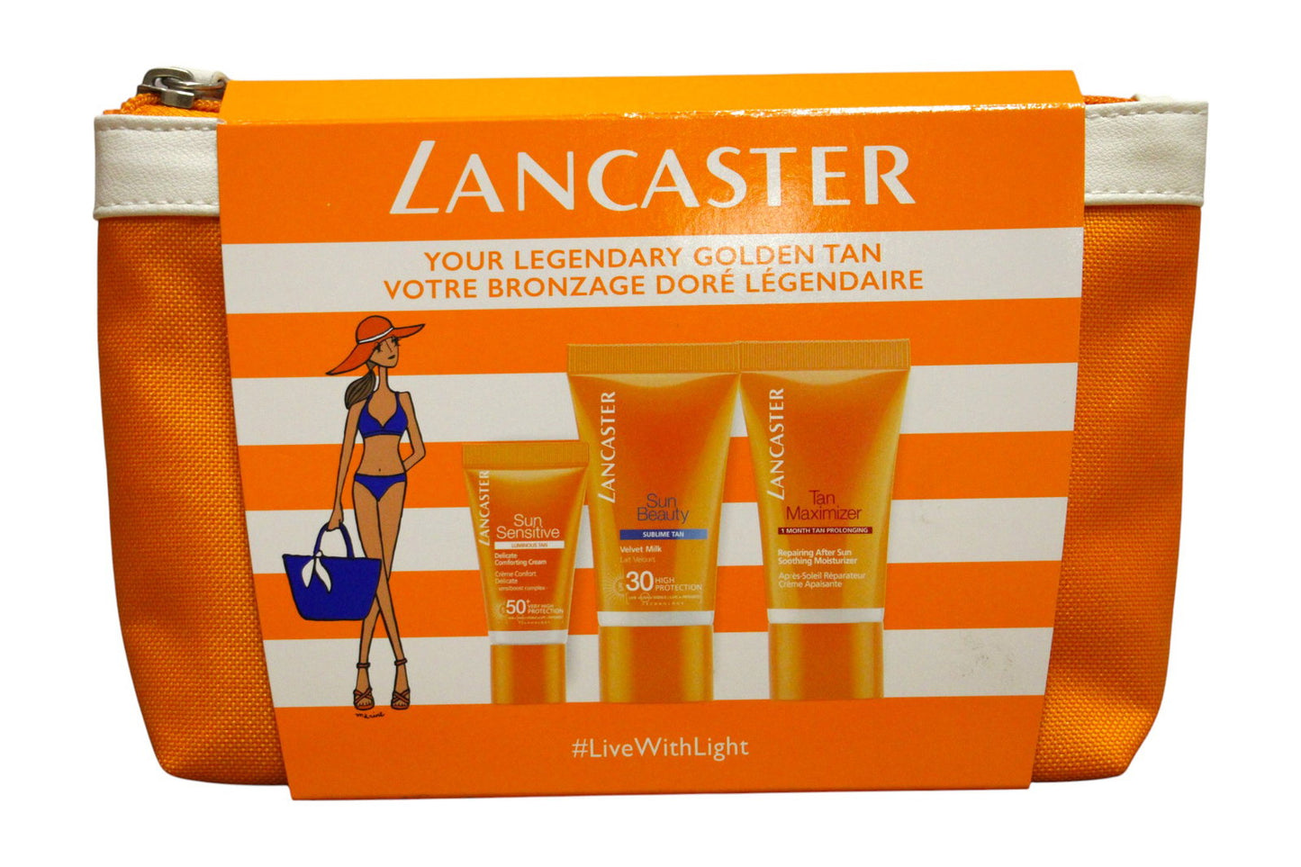 Gift Set Lancaster: Sun Beauty, Sun Protection, Body Milk, SPF 30, For Face & Body, Before Sun - view 2