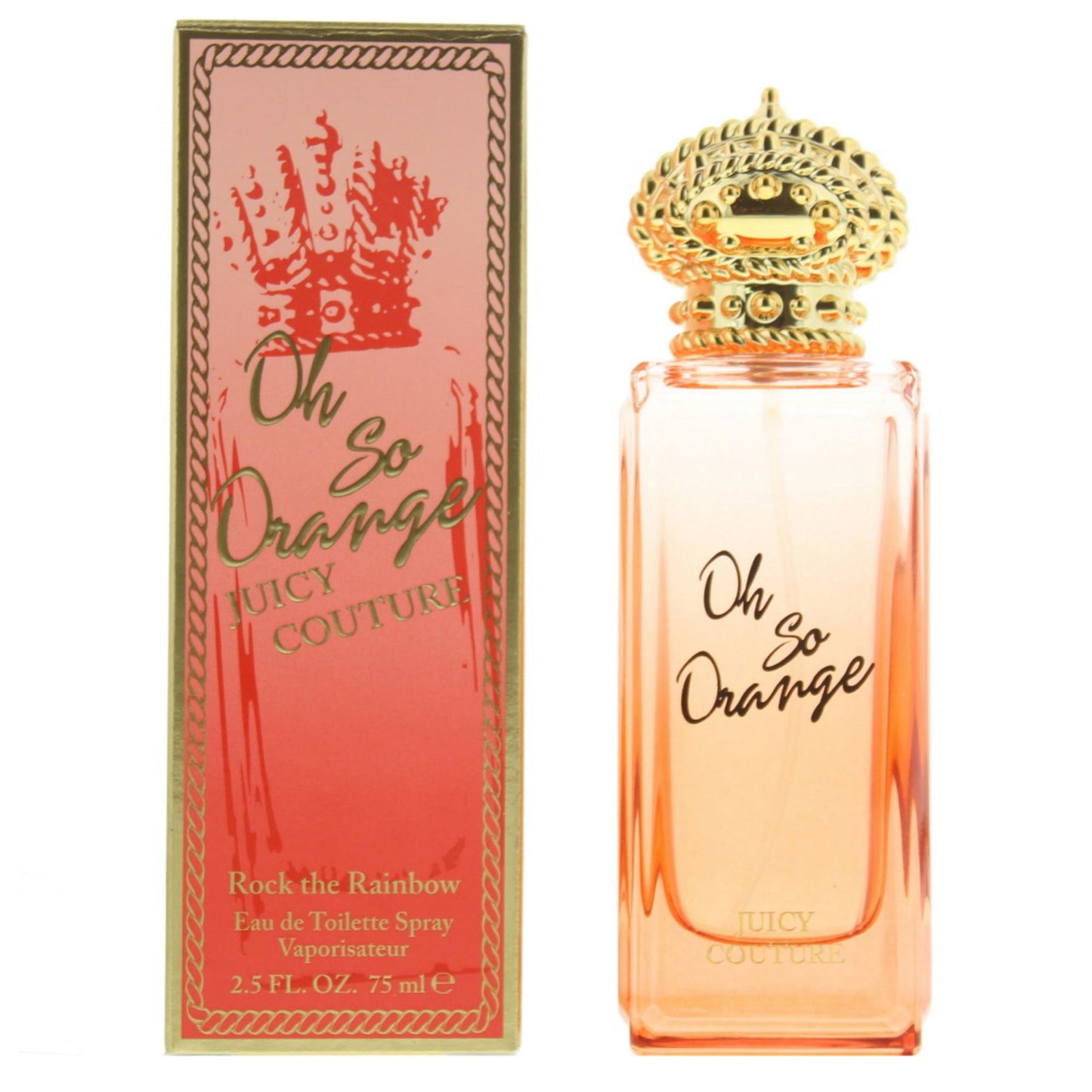 Juicy Couture, Rock The Rainbow - Oh So Orange, Eau De Toilette, For Women, 75 ml