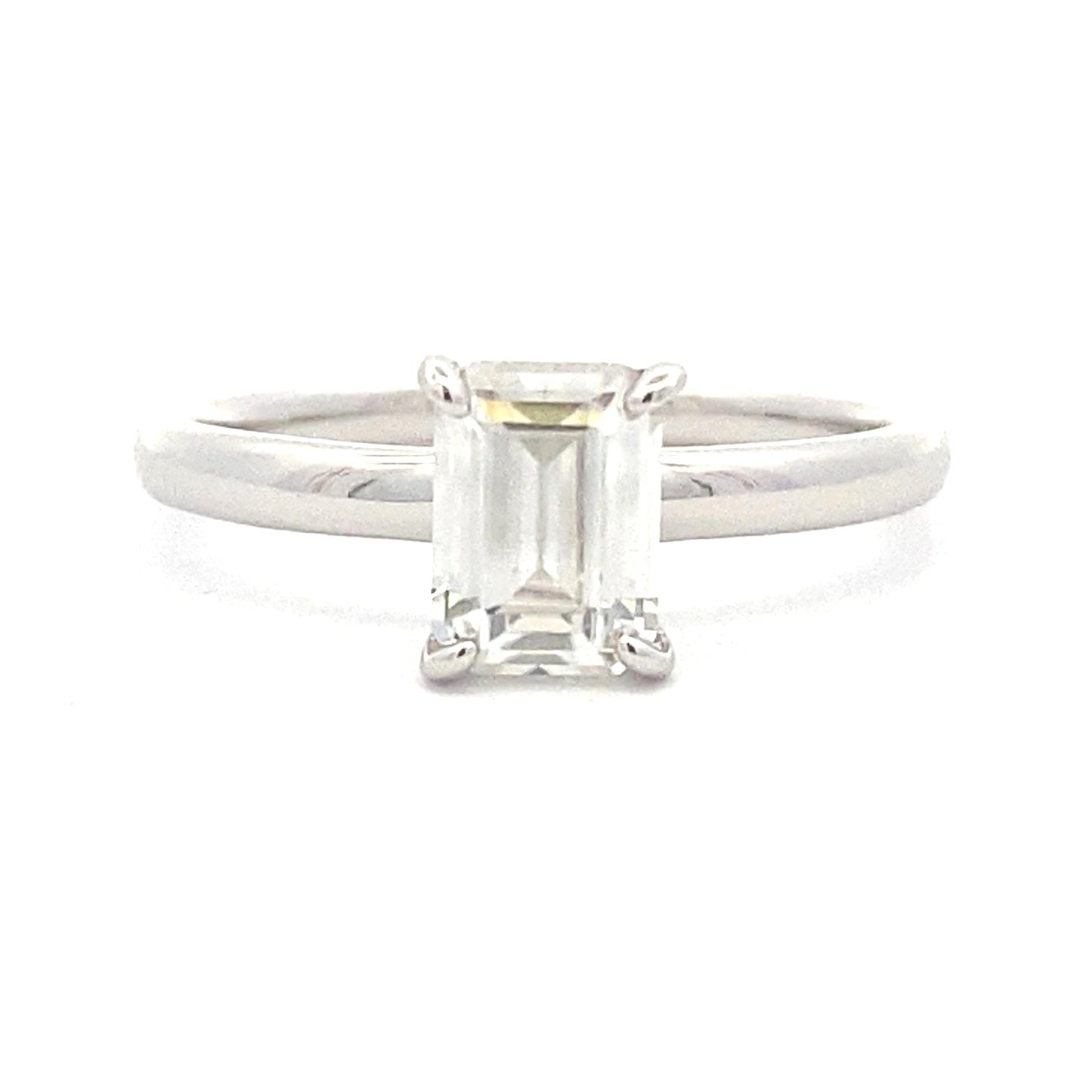 Moissanita de .98ct Plata Esterlina