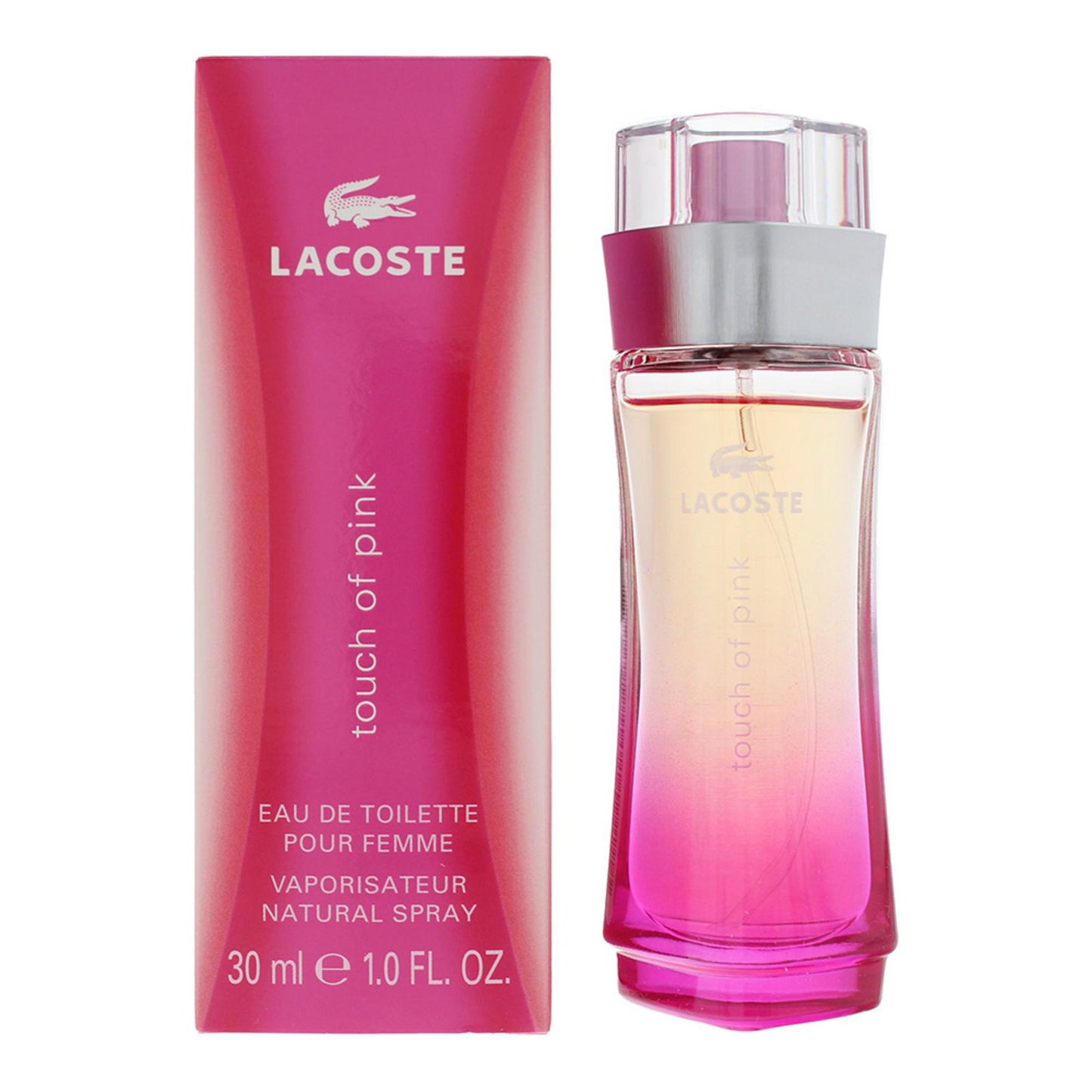 Lacoste, Touch of Pink, Eau De Toilette, For Women, 30 ml