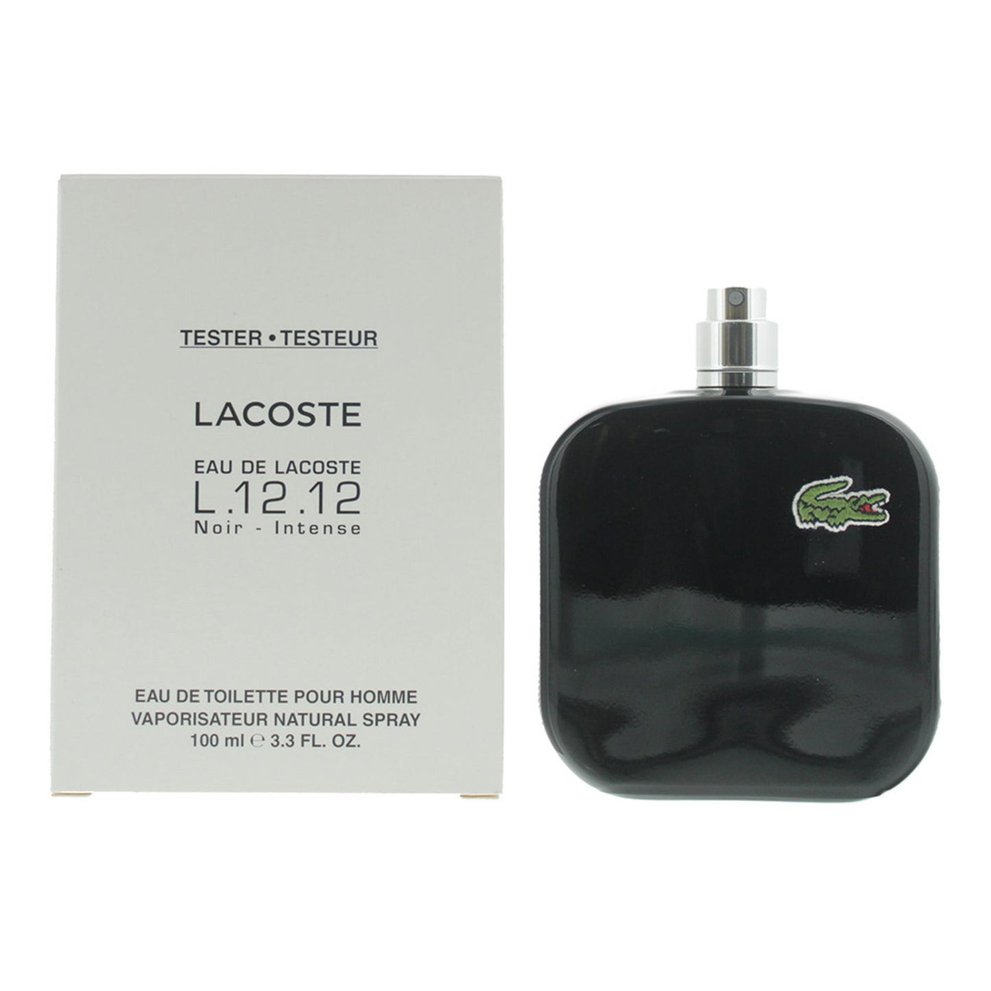 Lacoste, Eau De Lacoste L.12.12 Noir, Eau De Toilette, For Men, 100 ml *Tester