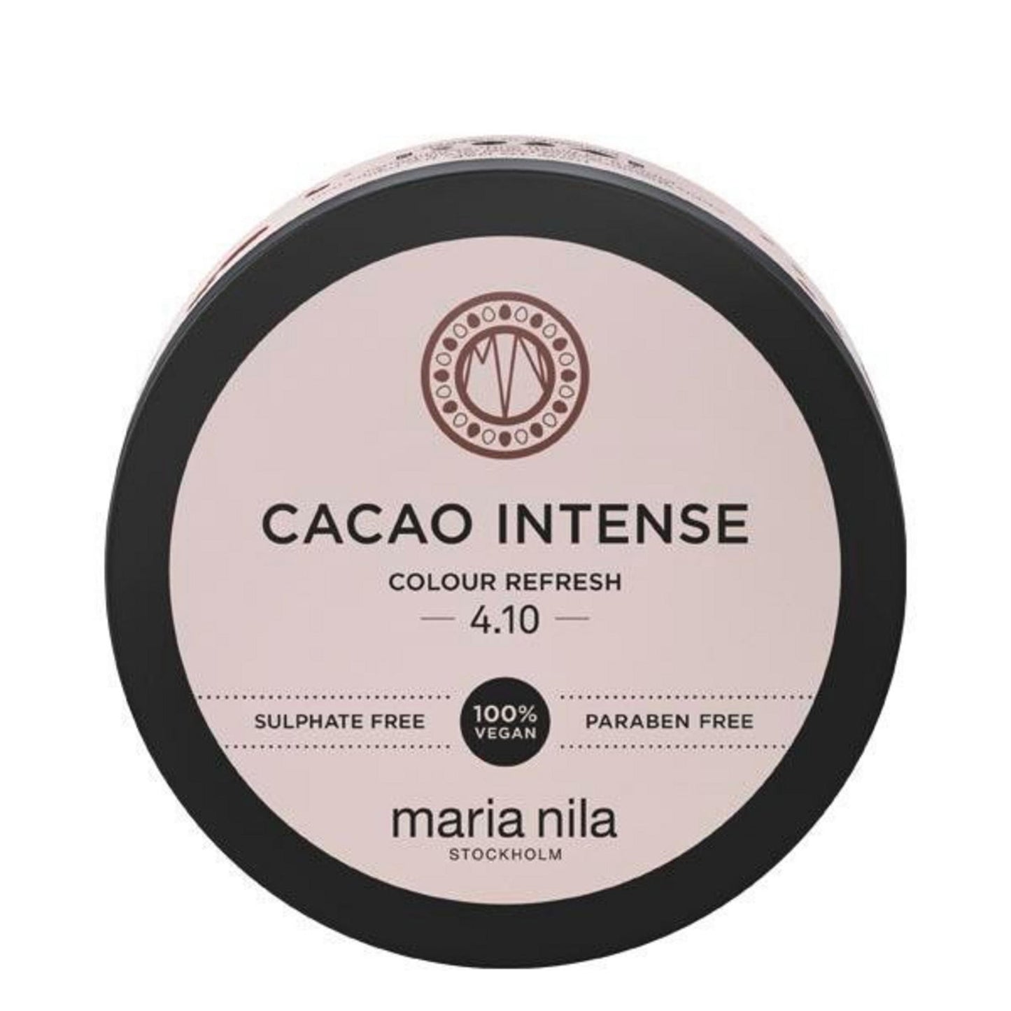 Maria Nila, Colour Refresh, Hair Colouring Cream Mask, Colour, 4.10 Cacao Intense, 100 ml