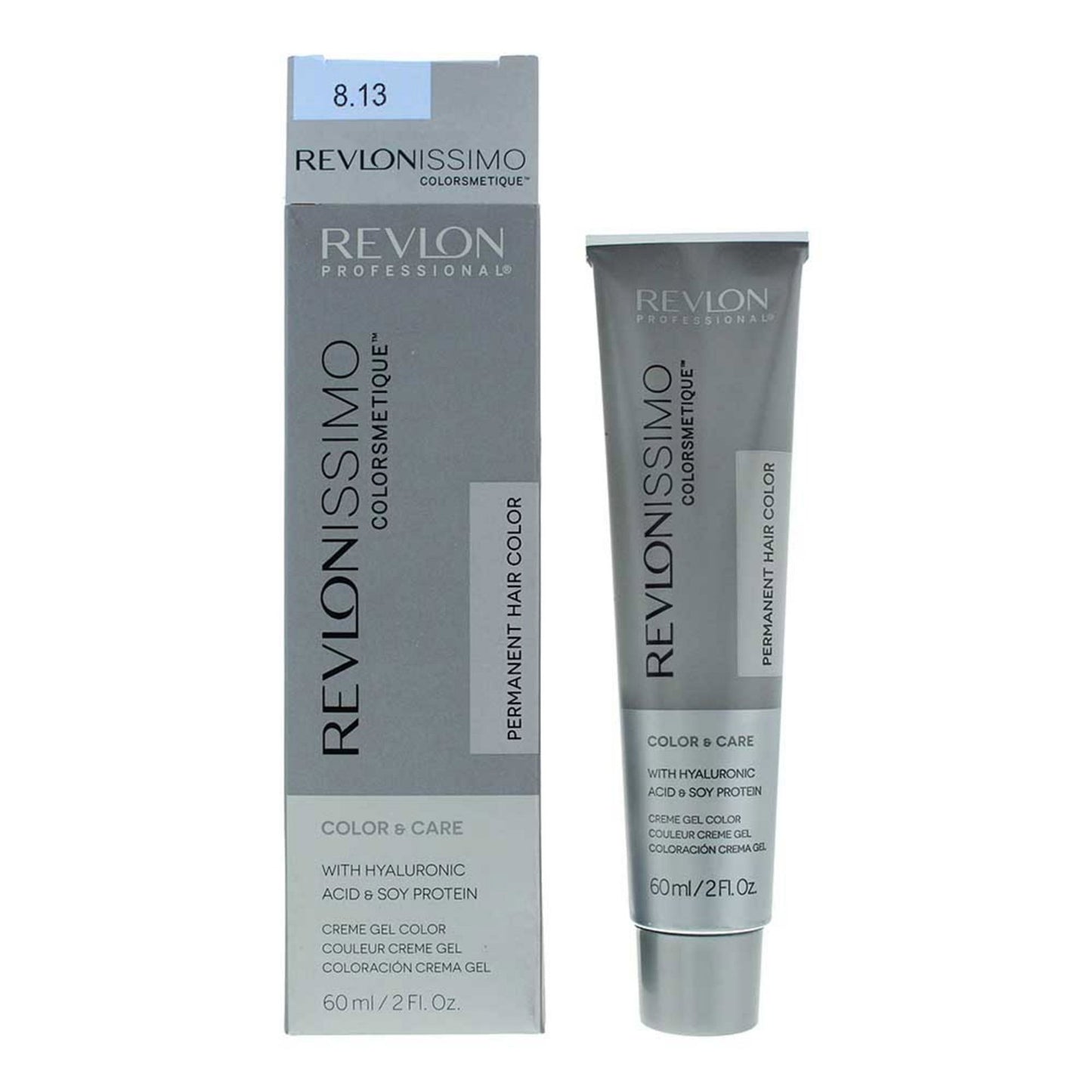 Revlon, Revlonissimo Colorsmetique, Permanent Hair Dye, 8.13 Light Frosty Beige Blonde, 60 ml