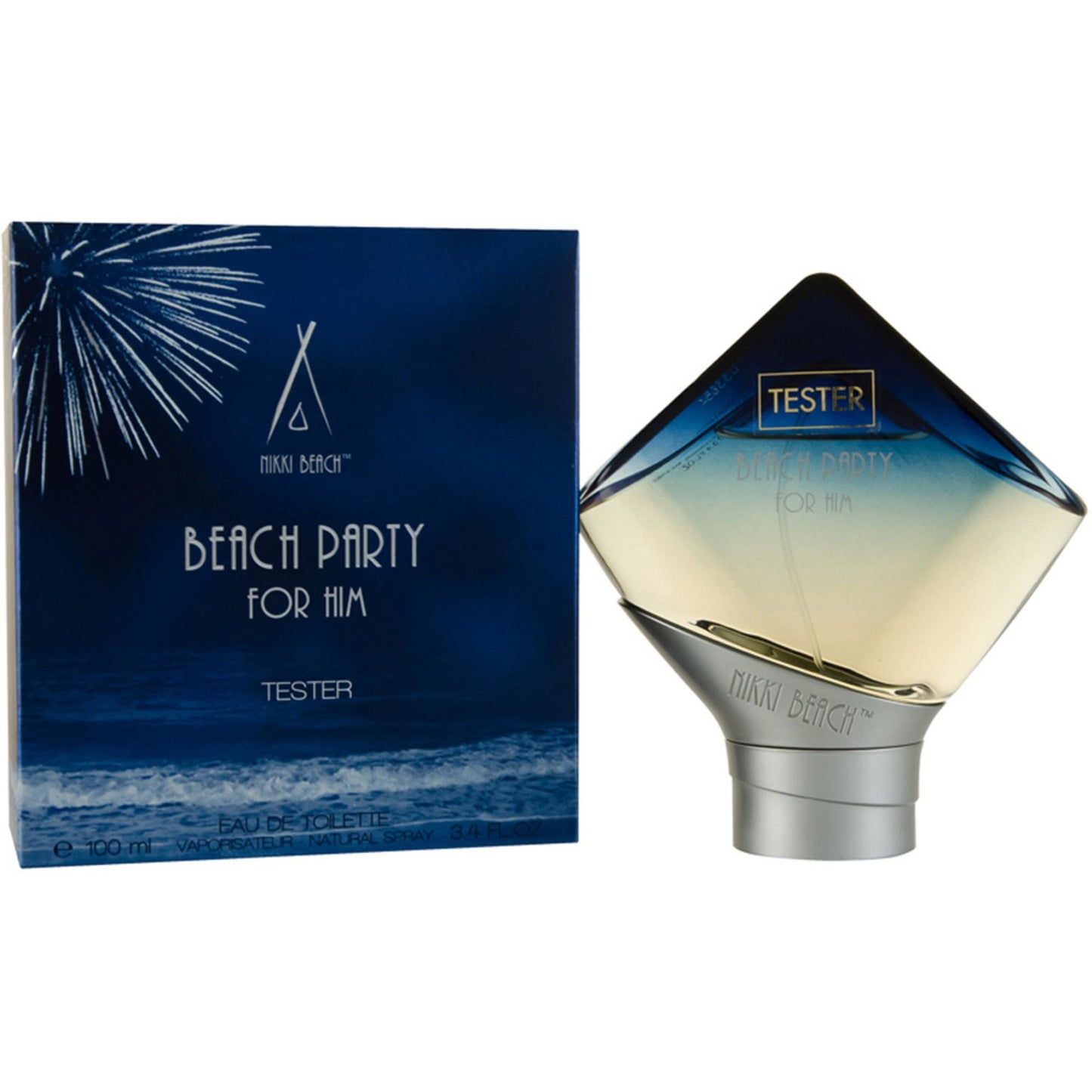 Nikki Beach, Beach Party, Eau De Toilette, For Men, 100 ml *Tester